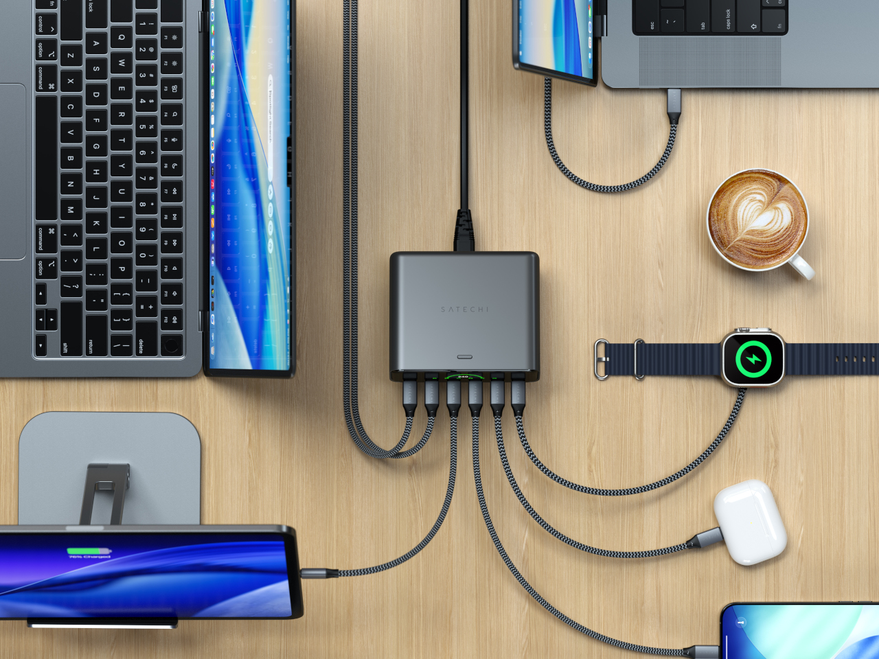 ChargeView 240W，Charger，Digital，electronic product，