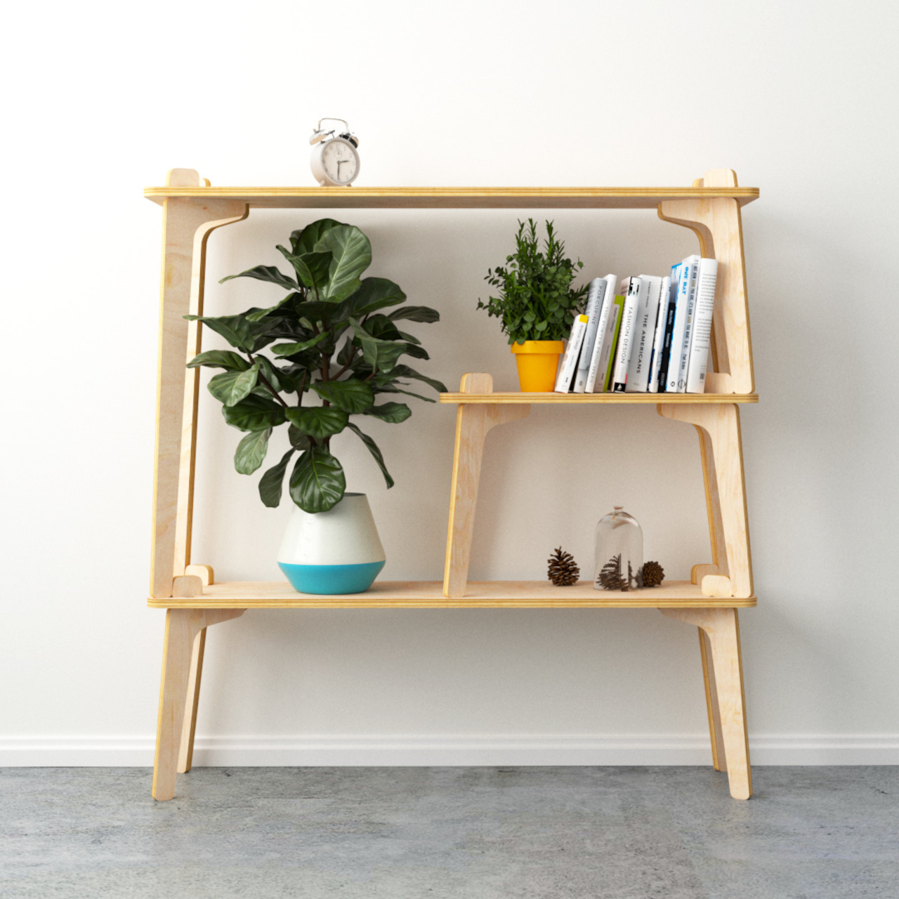 Repisa 01，Storage system，modularization，Housewear & Furnishings，