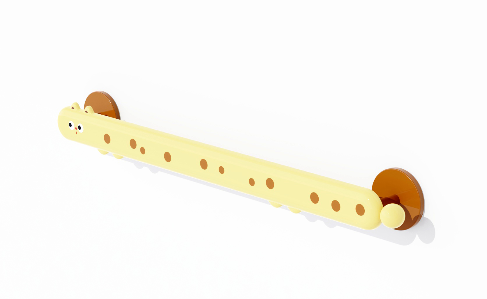 Slipper rack，Towel rack，Shower Room，kitten，Kitty，Cartoon，dopamine，