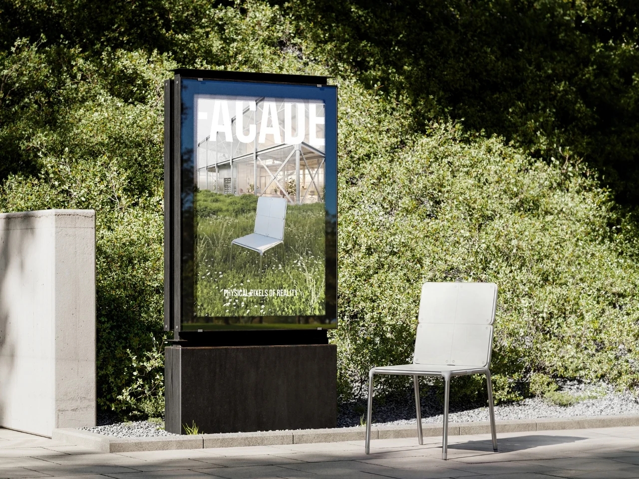 Facade，chair，modularization，furniture，