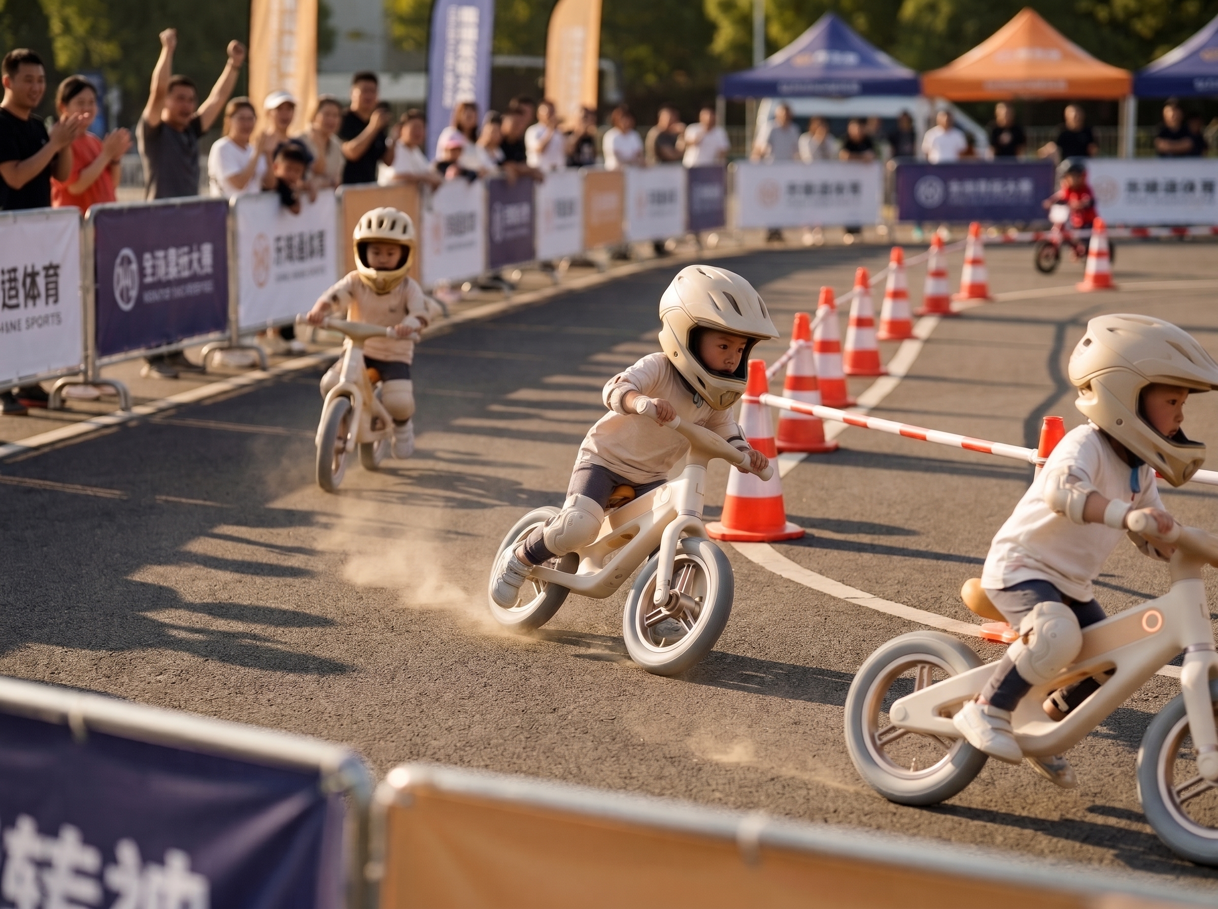 Children's scooter，line complex design，