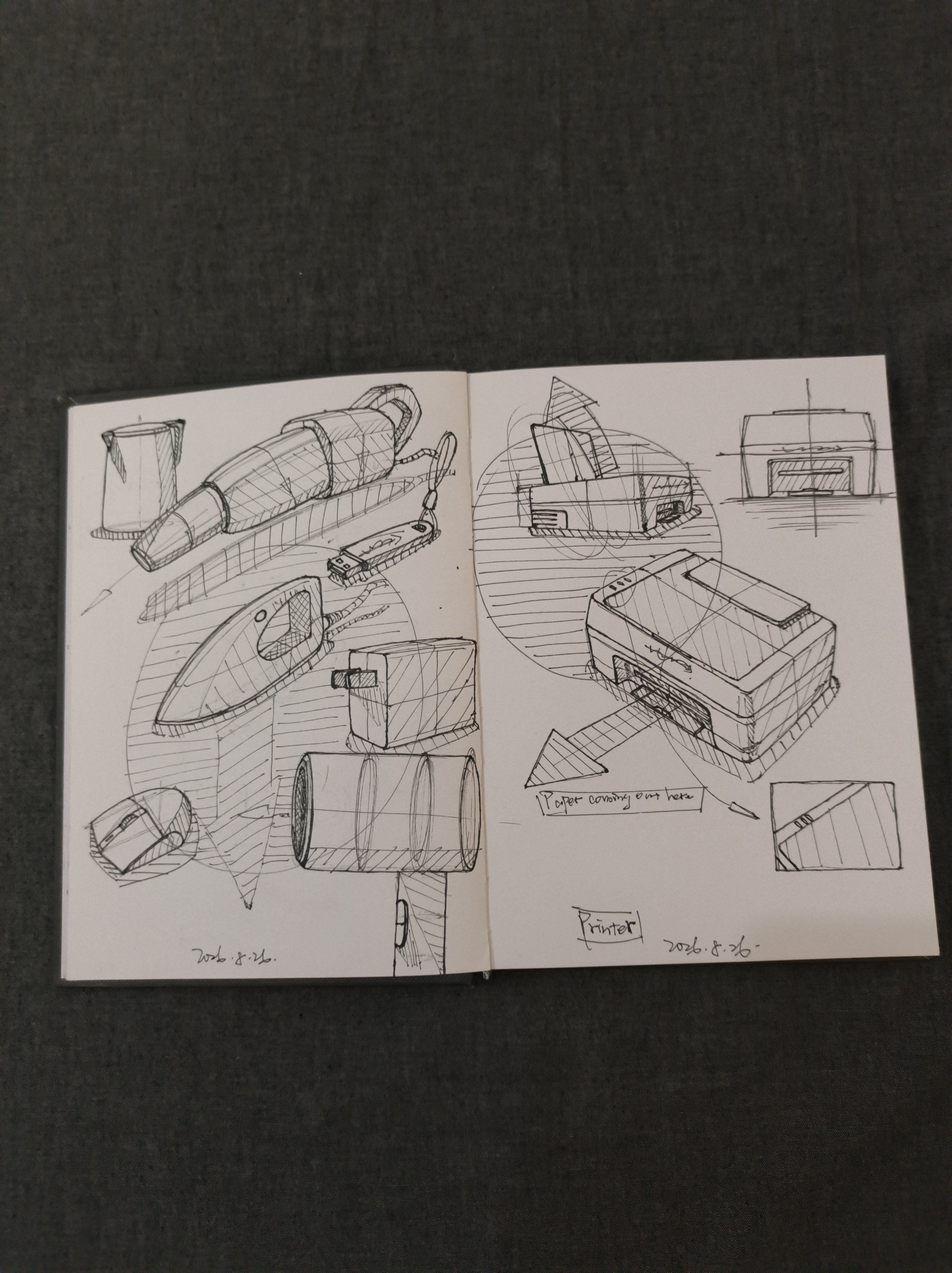 Hand drawn，