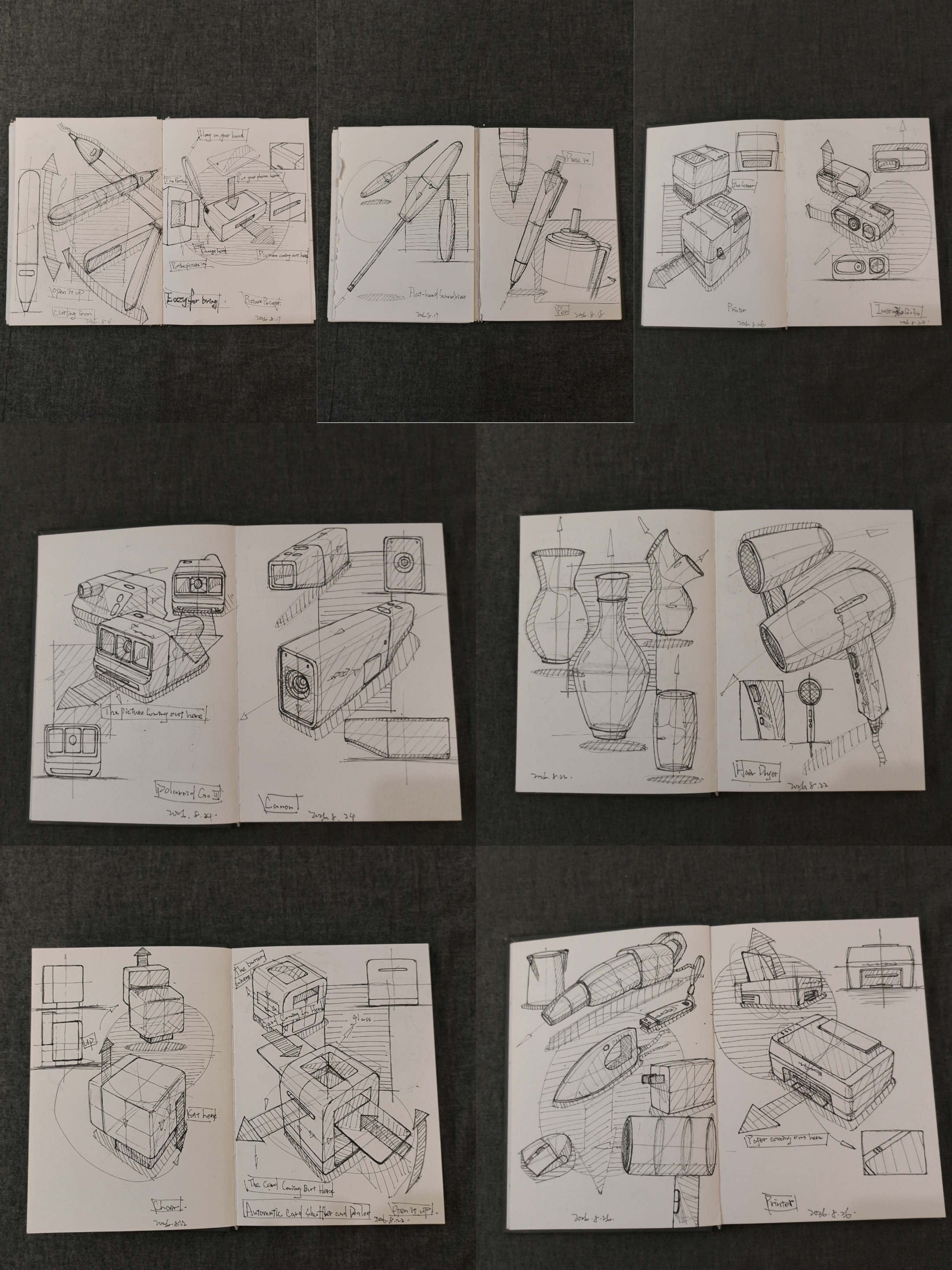 Hand drawn，