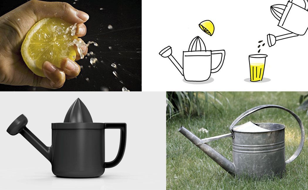 Watering flowers，Watering can，lemon juice，kitchen，Lemons，