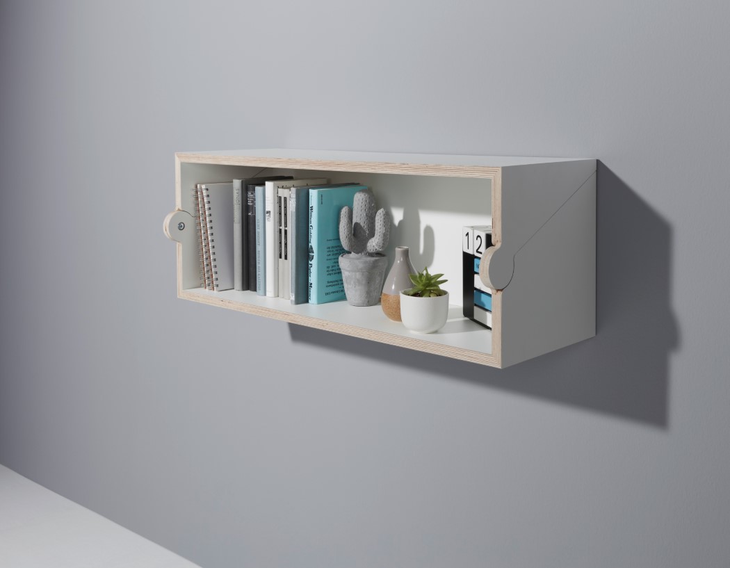 Simplicity，white，desk，bookshelf，