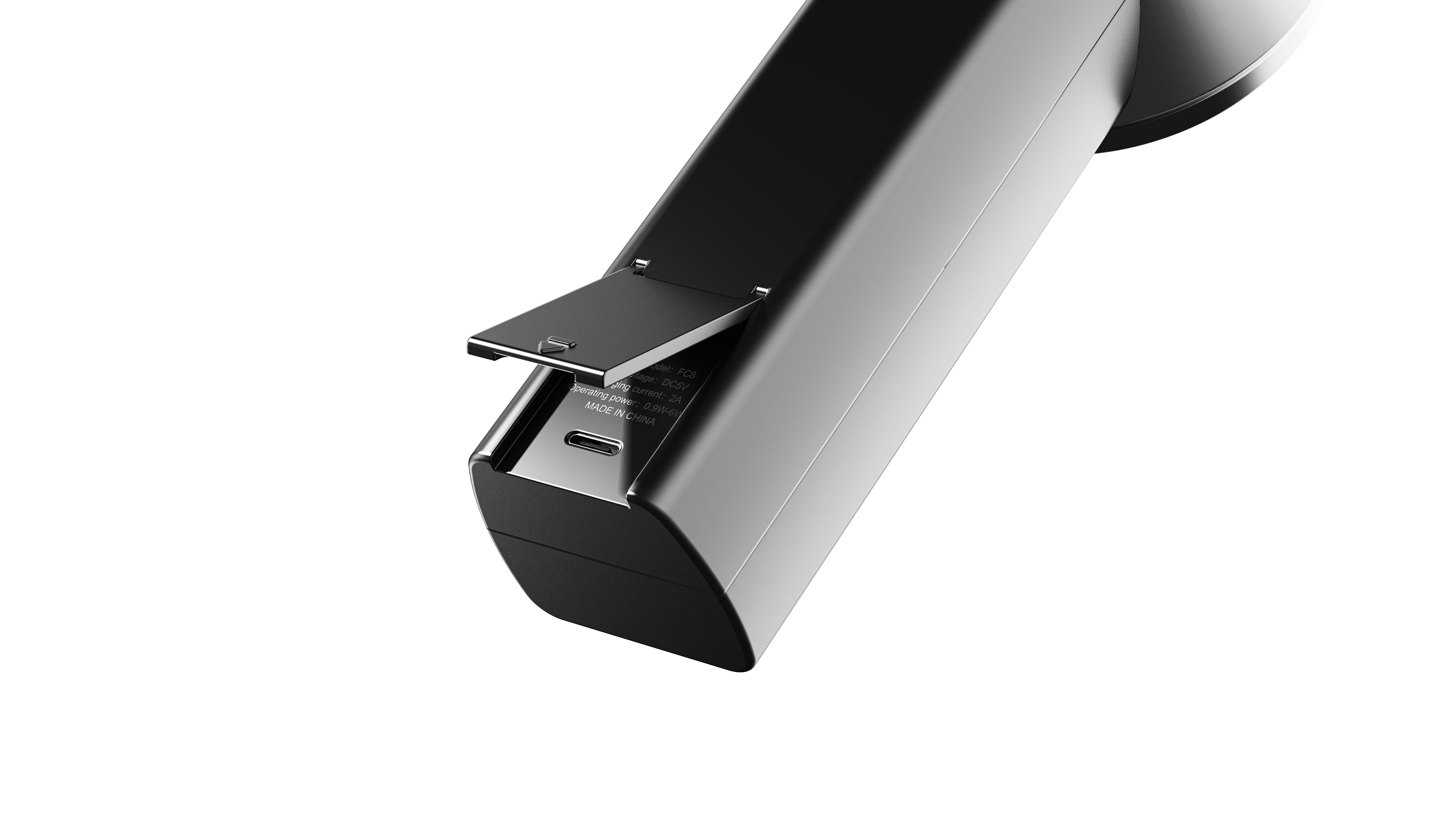 Minimalist. Restraint. Man-machine function. Small fan. Black Advanced，