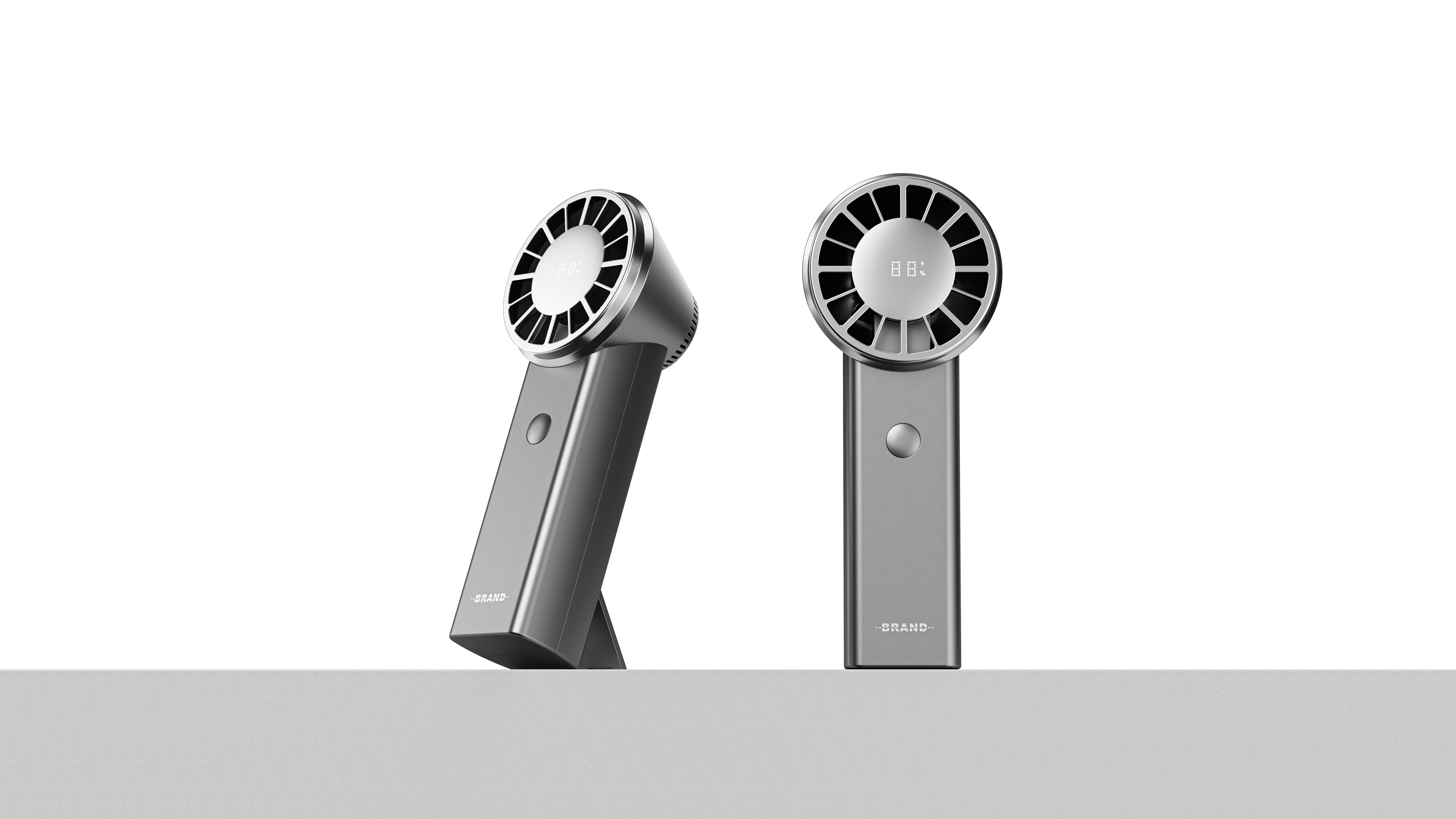 Minimalist. Restraint. Man-machine function. Small fan. Black Advanced，