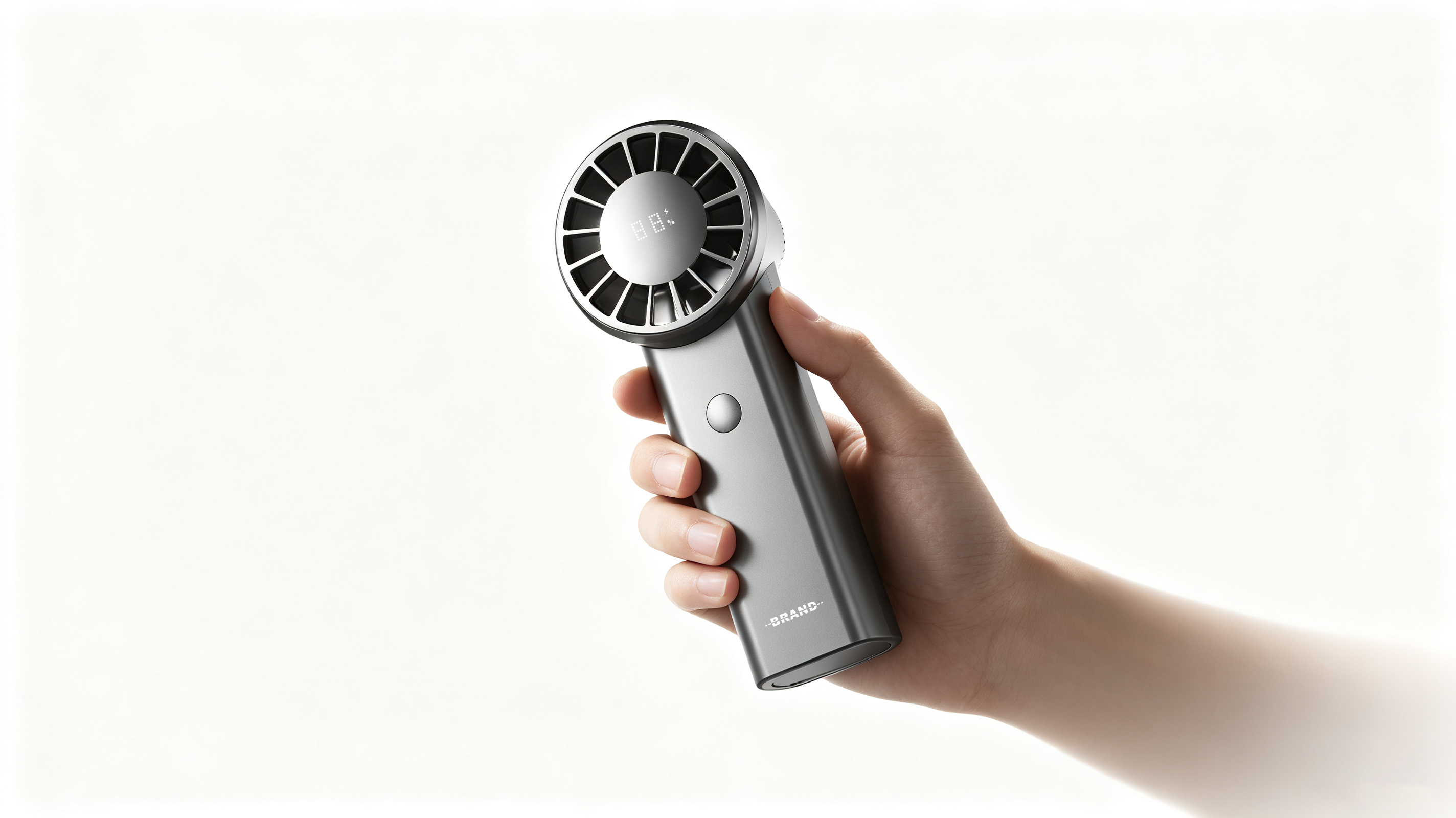 Minimalist. Restraint. Man-machine function. Small fan. Black Advanced，