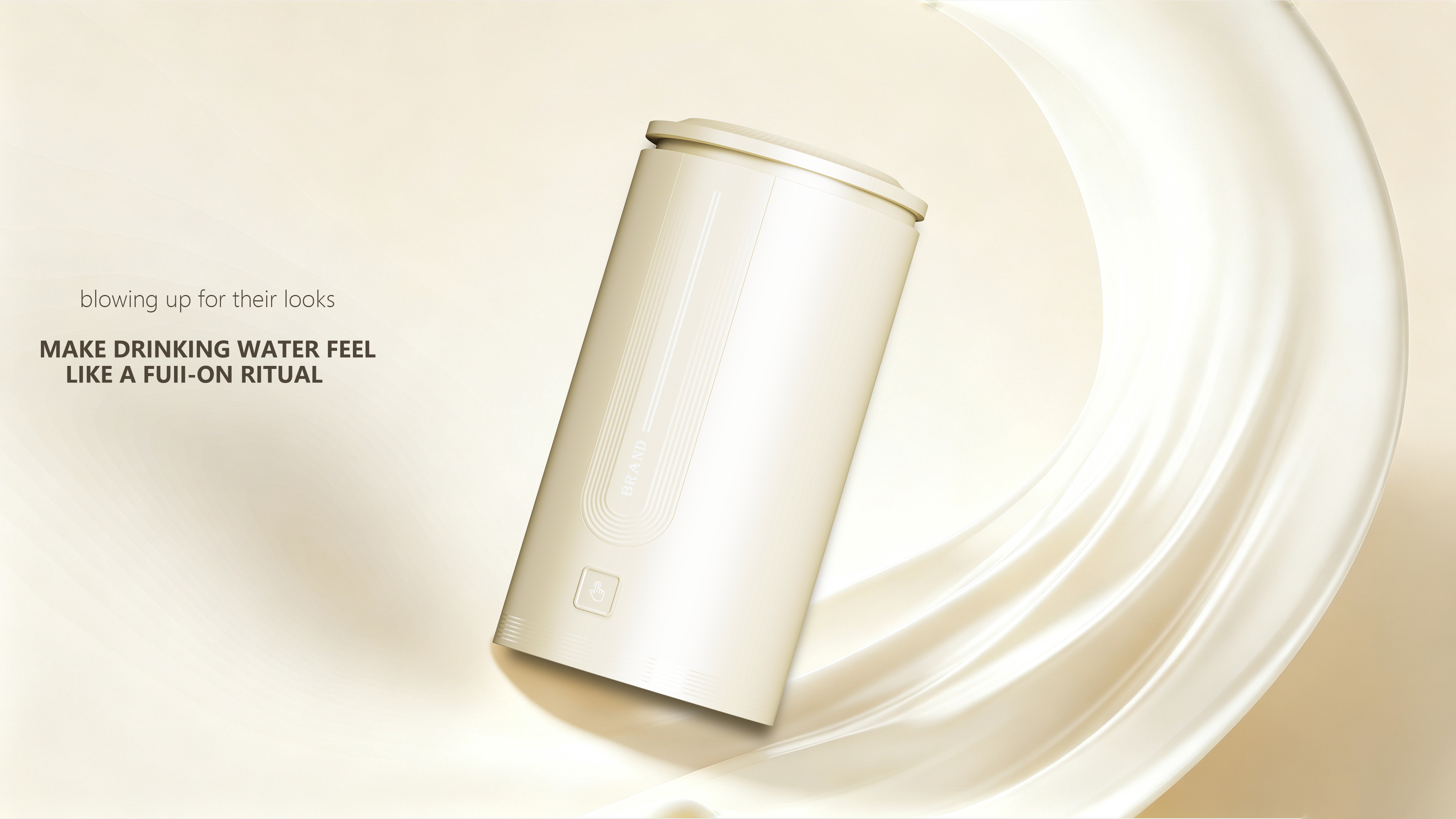Barreled Water Pumper Minimalist Design Small Household Appliances，