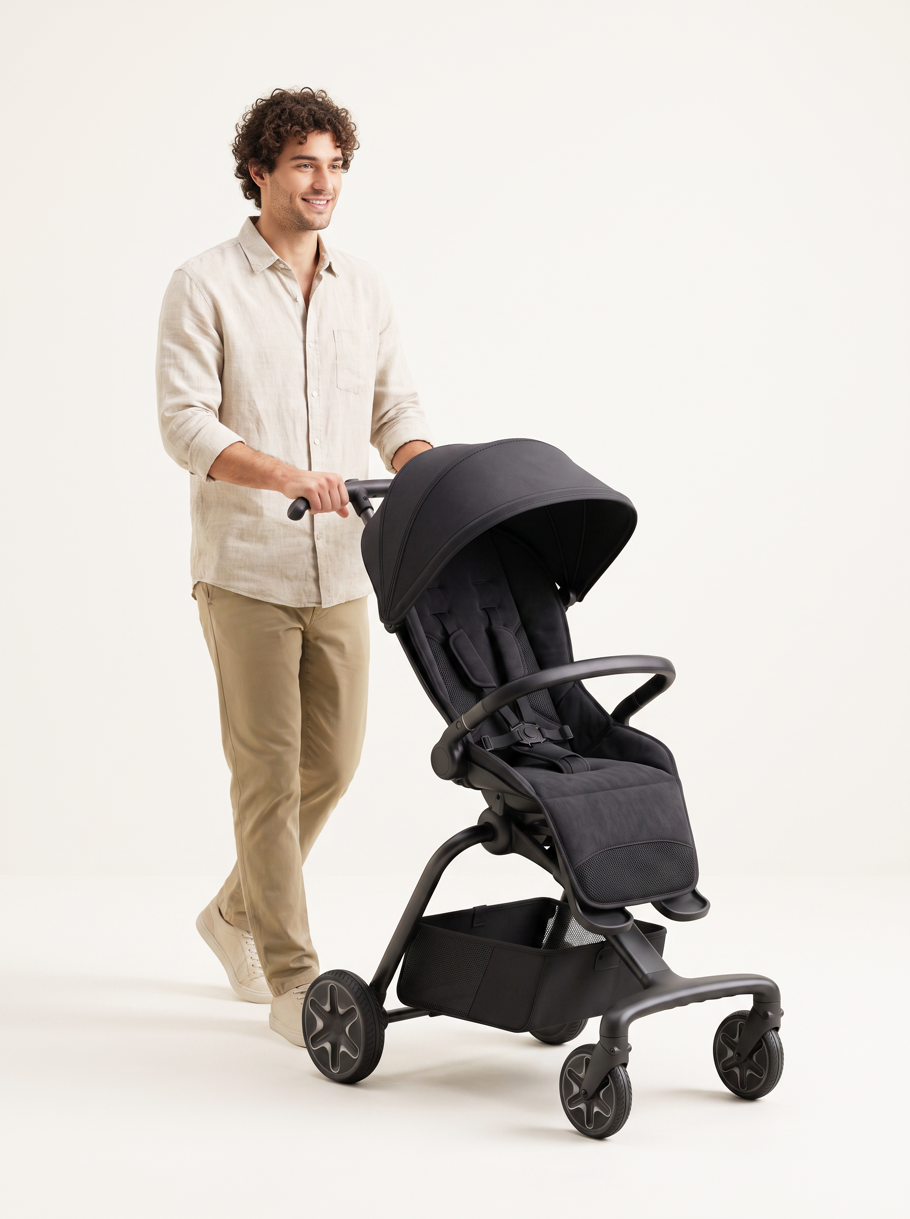 Slip baby artifact，Sneak Trolley，Mother baby design，Children's car，