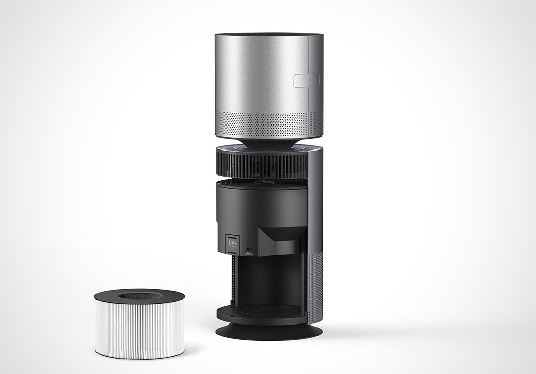 split，household electrical appliances，silver，purifier，