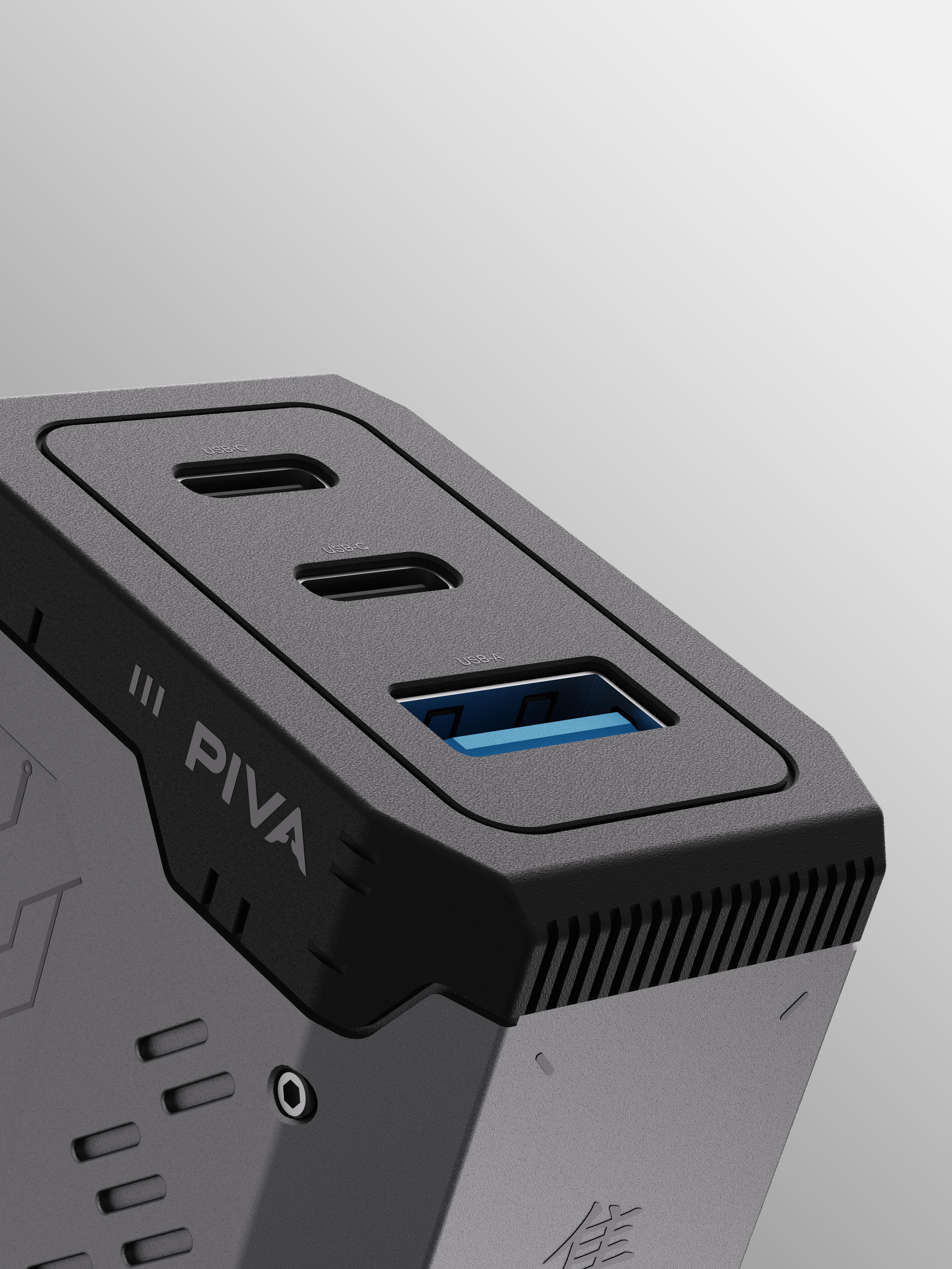 Gallium Nitride Charging Head，PD fast charging head，65W charging head，Charger，Multi device charging，