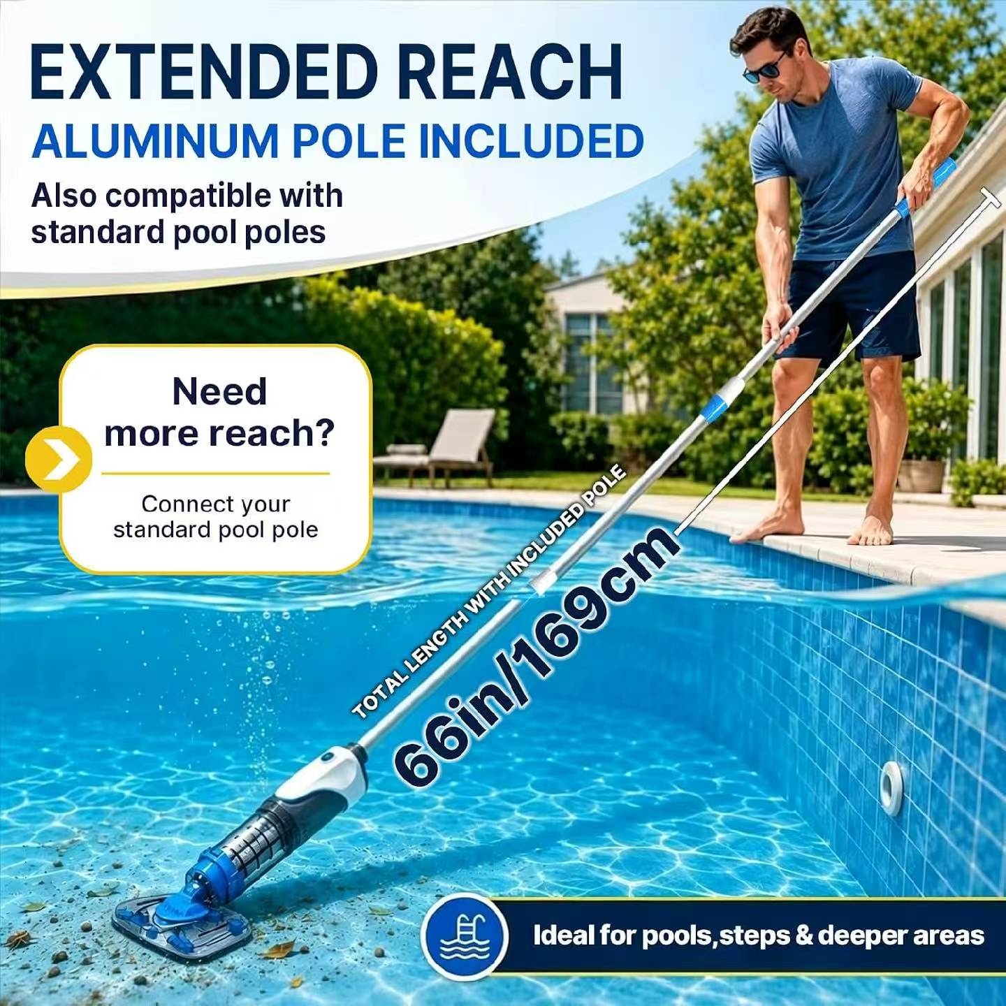 Pool vacuum, pool cleaning robot，
