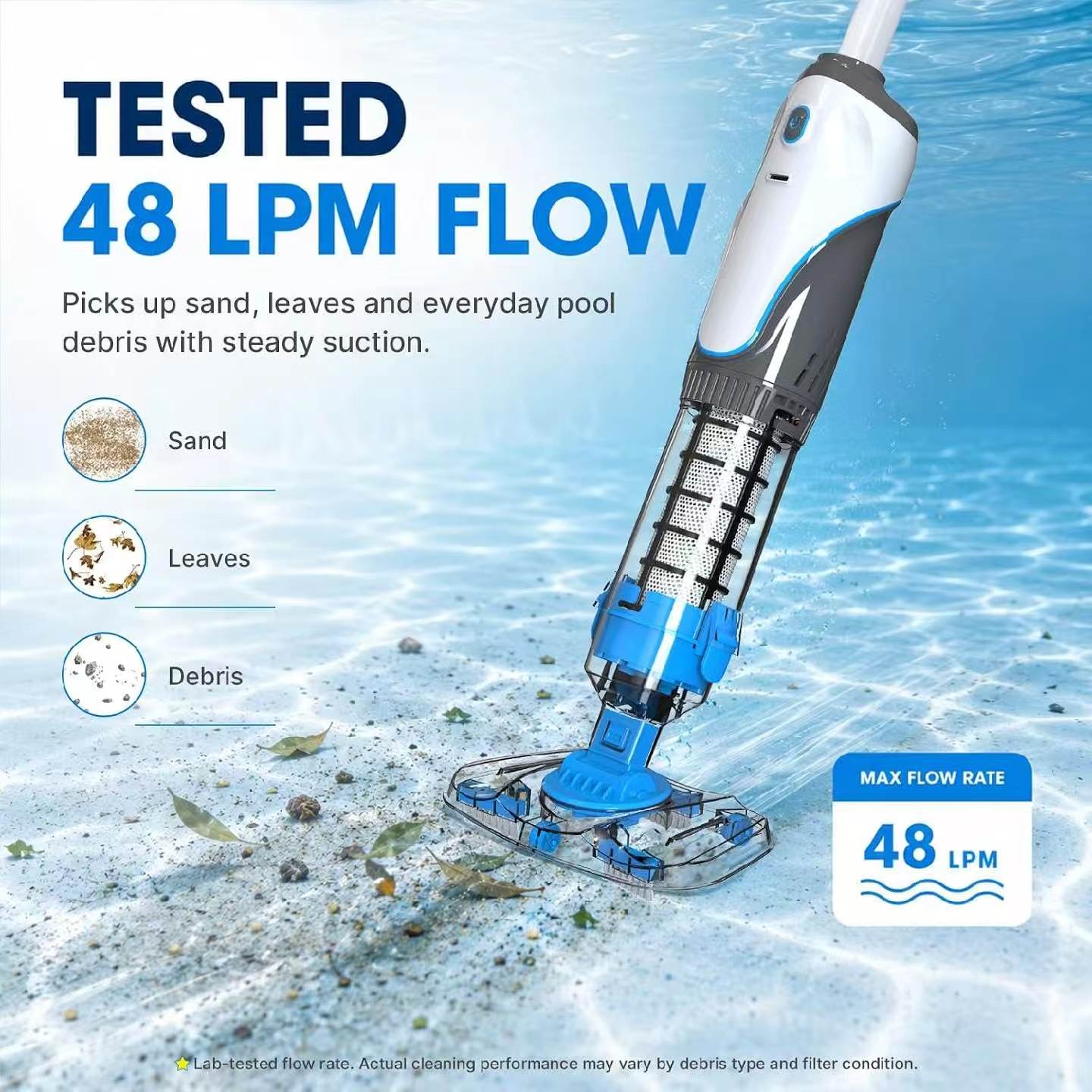Pool vacuum, pool cleaning robot，