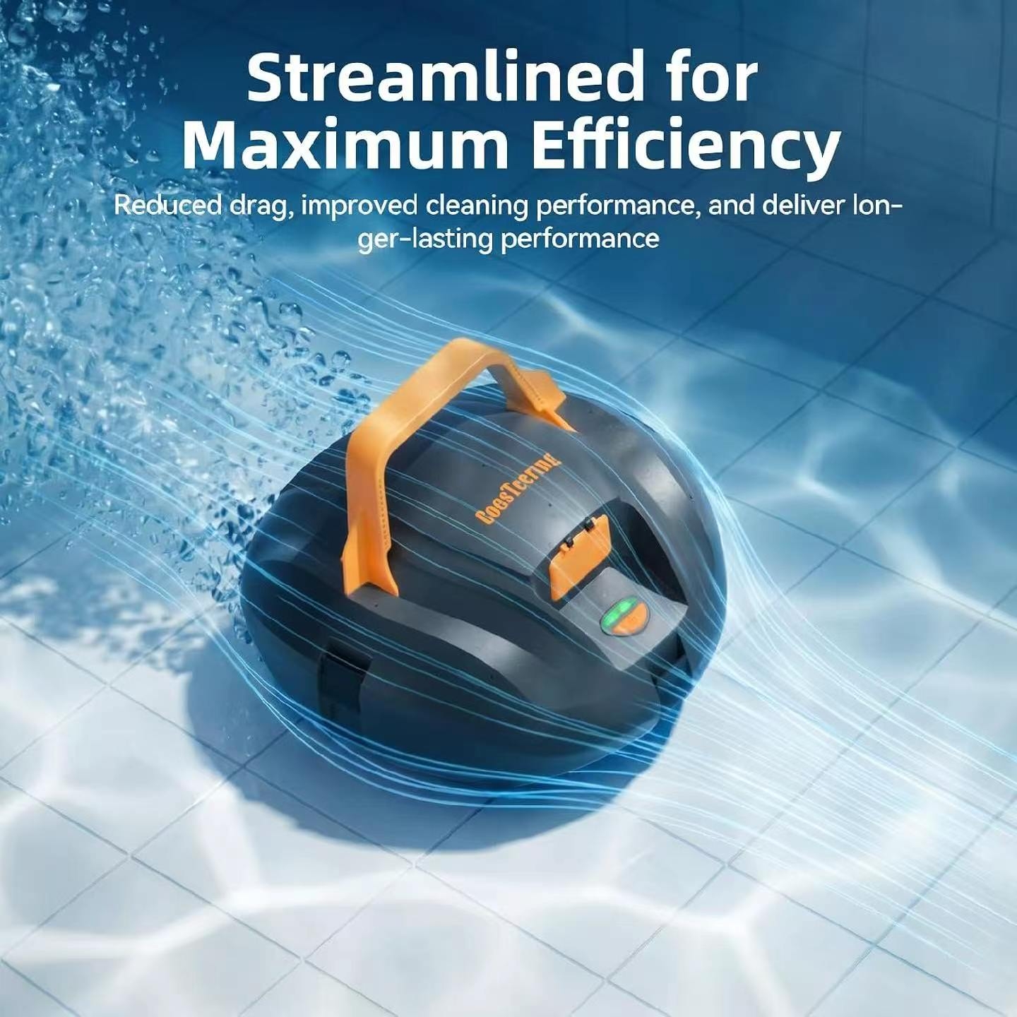 Pool vacuum, pool cleaning robot，