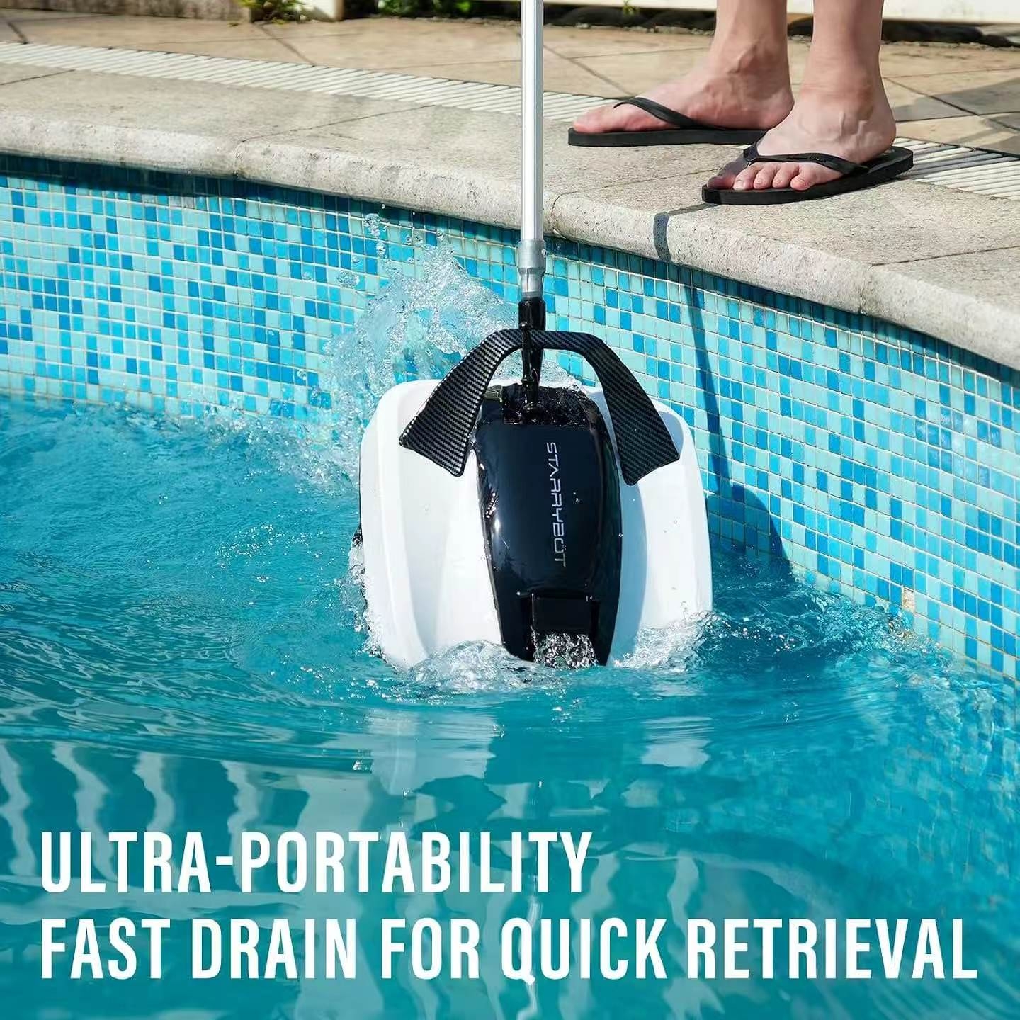 Pool vacuum, pool cleaning robot，