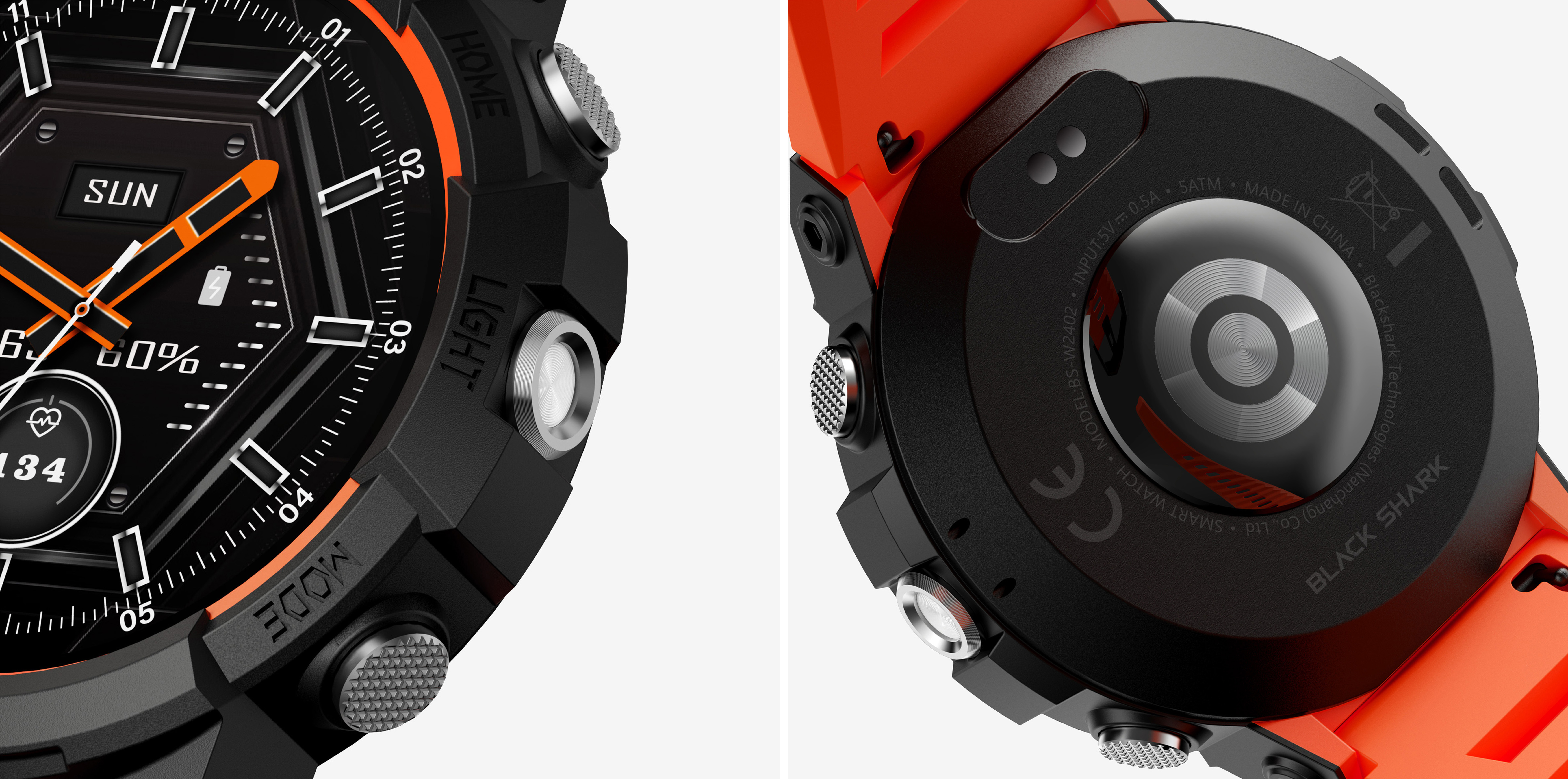 Intelligent Watch，Black Shark Watch，Smart wear，Wrist watch，Sports Watch，Outdoor Watch，