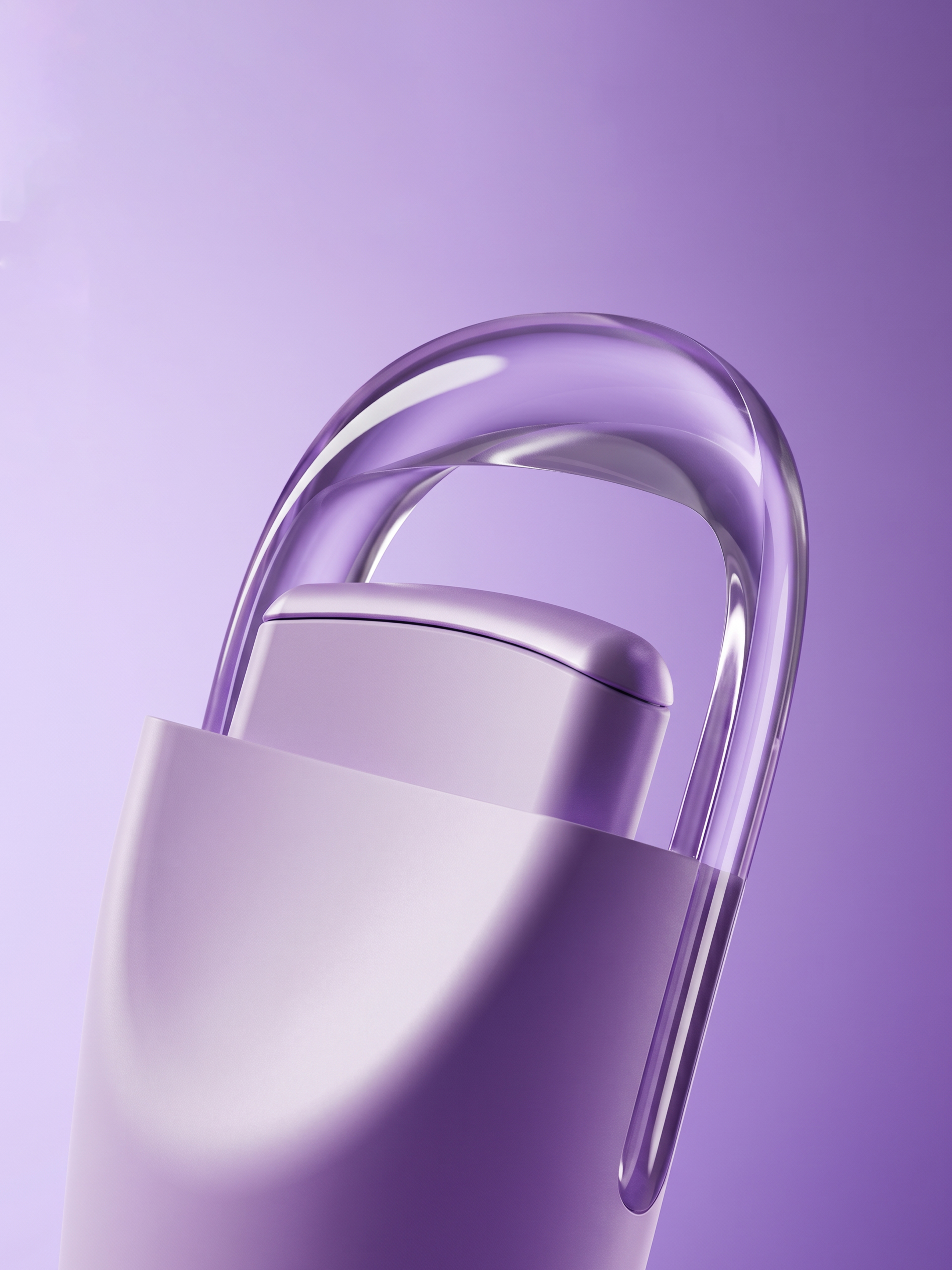Beauty design，Eyelash curler，purple collocation，Curve design，Beauty Artifact，