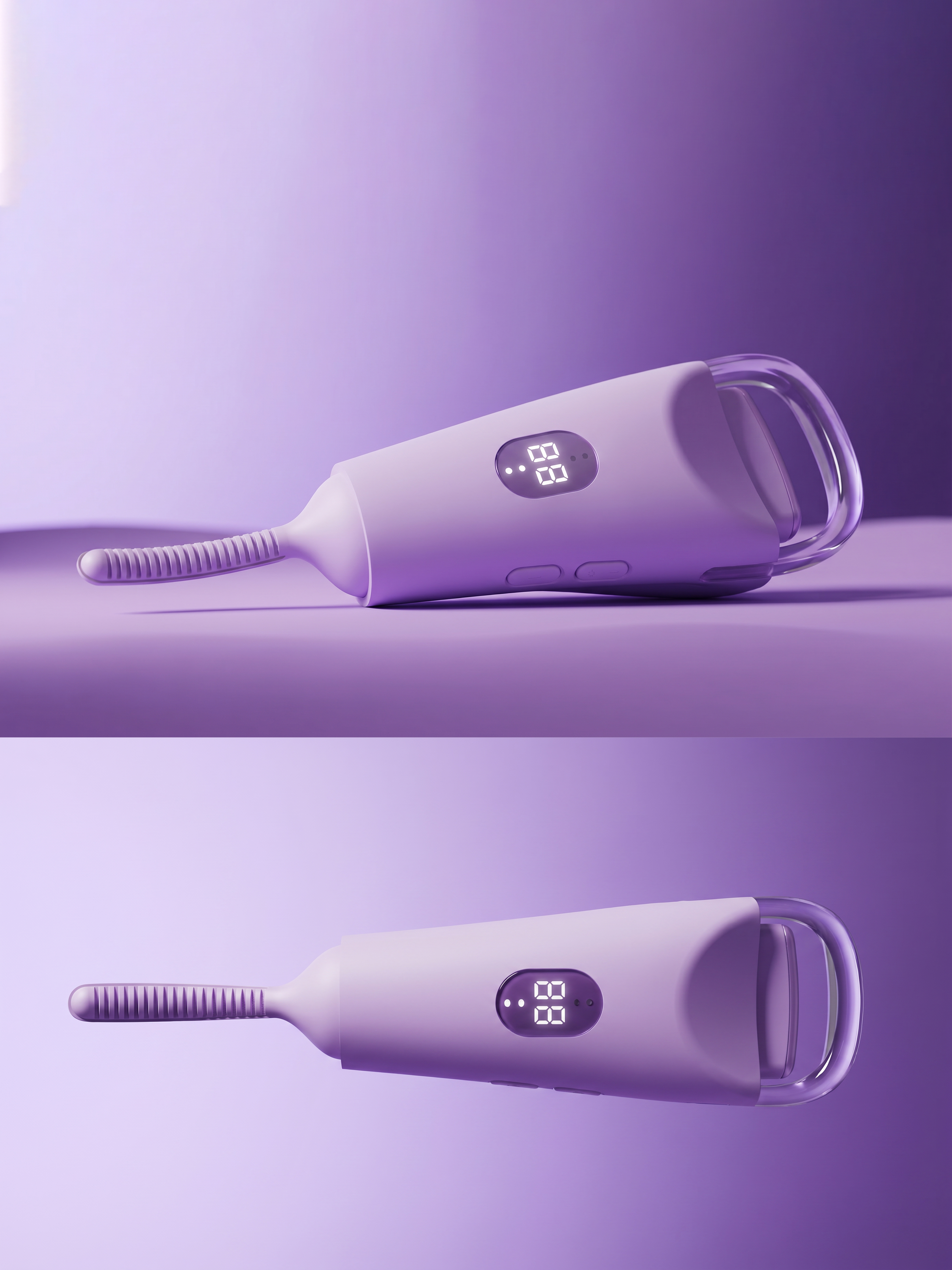 Beauty design，Eyelash curler，purple collocation，Curve design，Beauty Artifact，