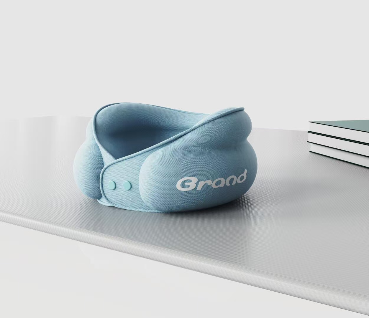 product design，U-shaped pillow，industrial design，Pillow Design，Travel supplies，Ergonomic design，