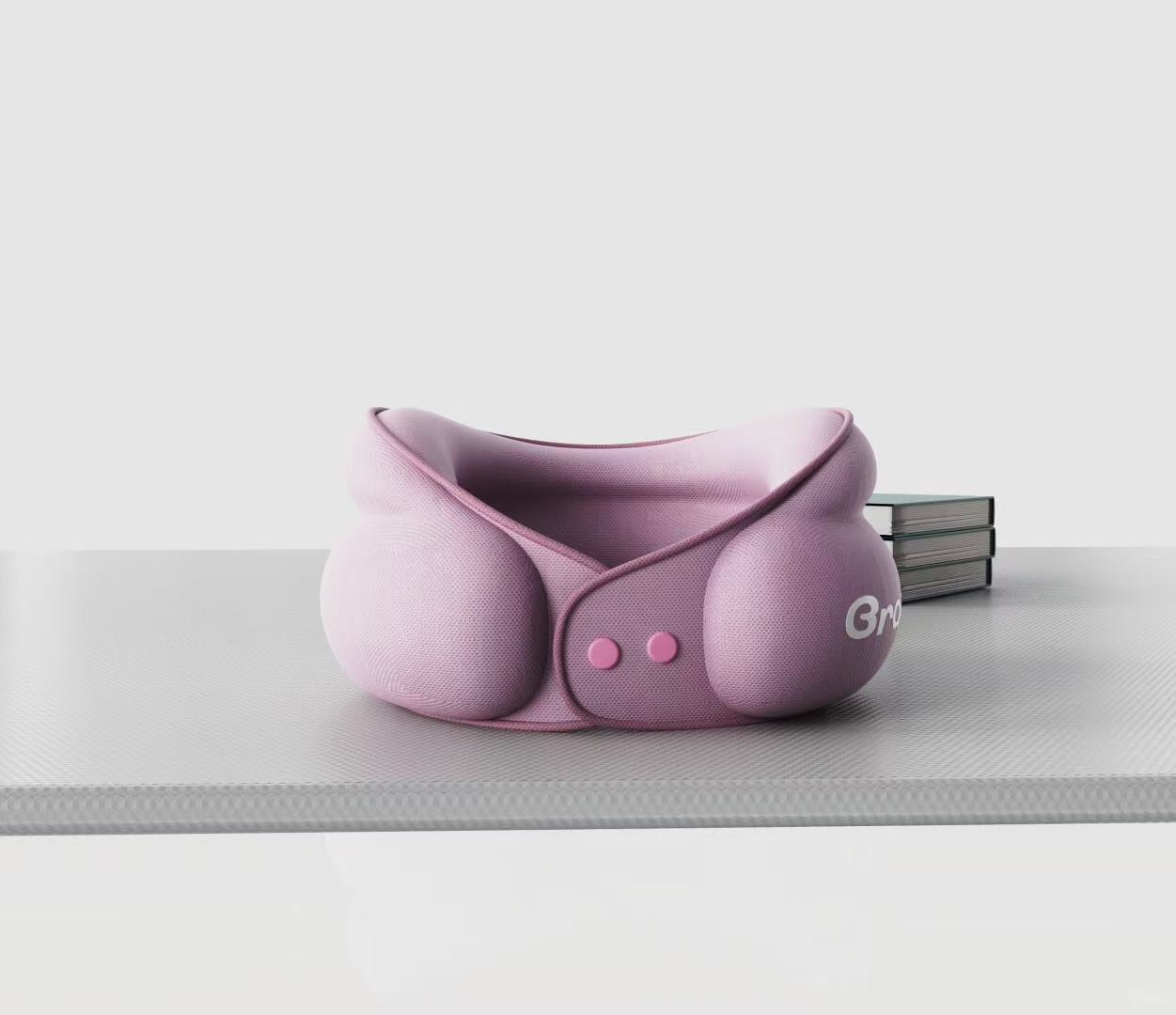 product design，U-shaped pillow，industrial design，Pillow Design，Travel supplies，Ergonomic design，