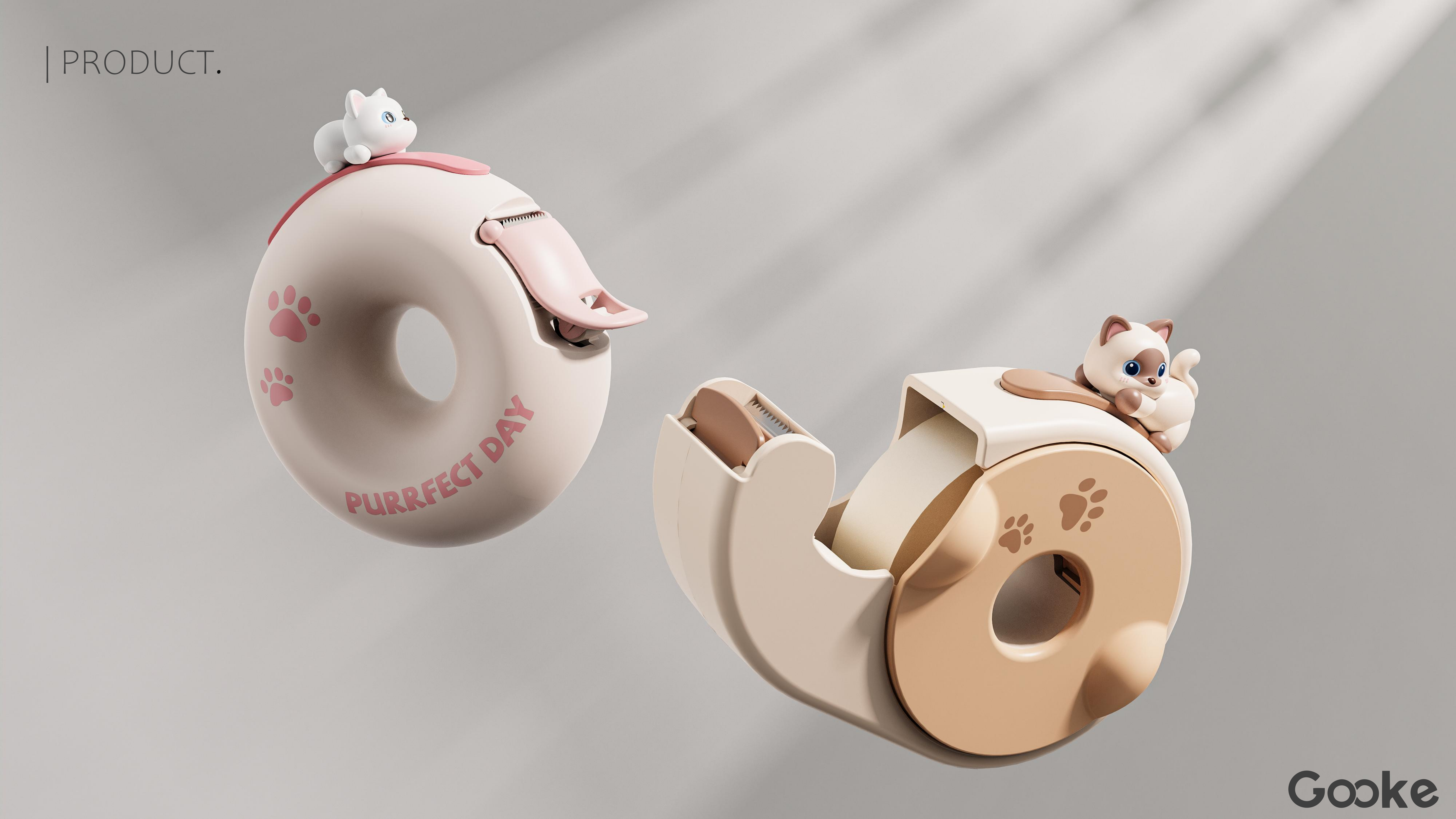 Tape cutter，Stationery Products ，Cartoon design，Popular design，patented product，