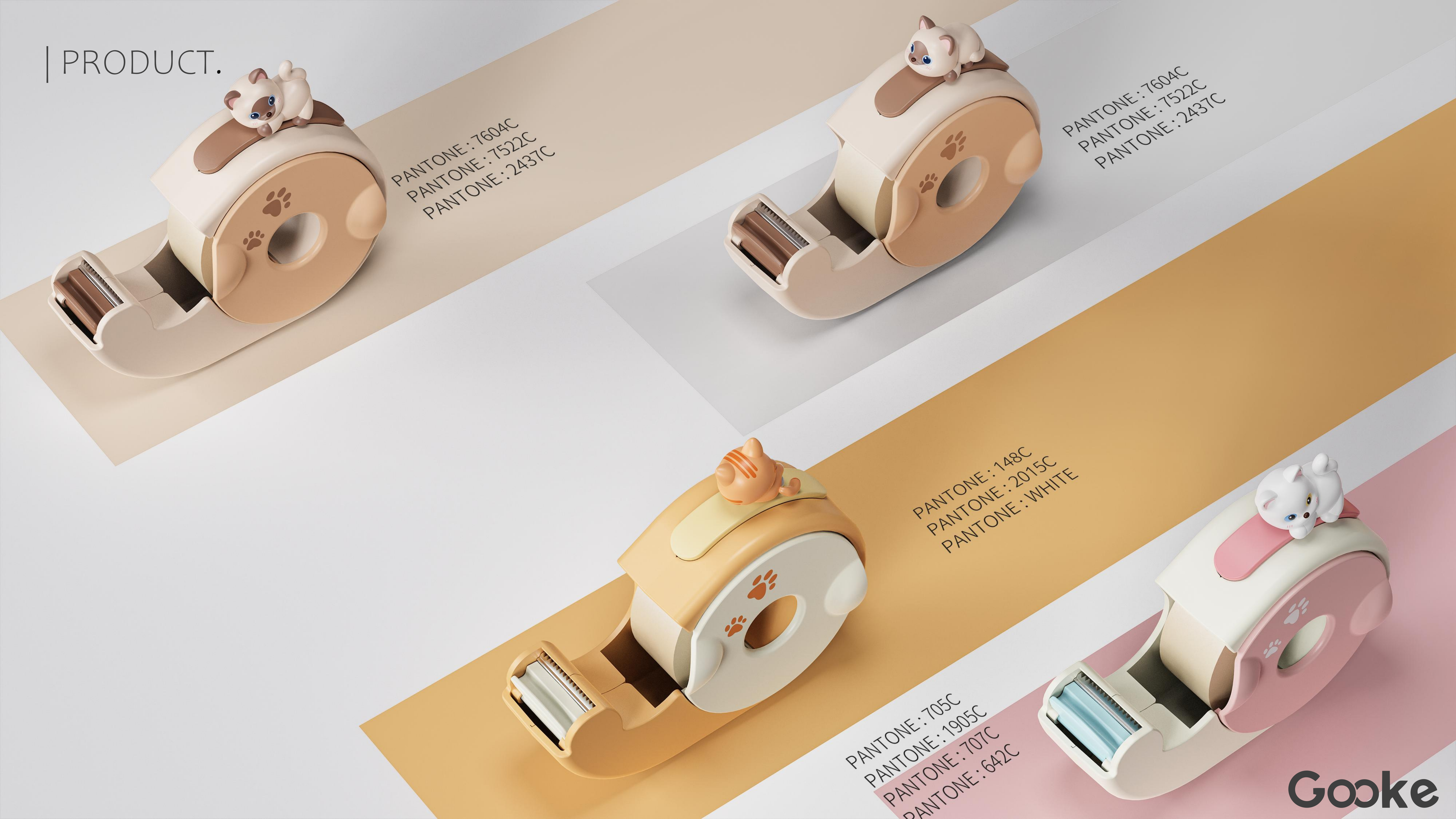 Tape cutter，Stationery Products ，Cartoon design，Popular design，patented product，
