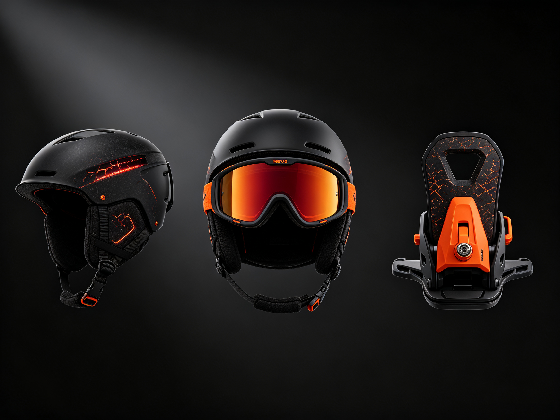 Ski equipment (helmet/snow goggles/fixer, etc.)，