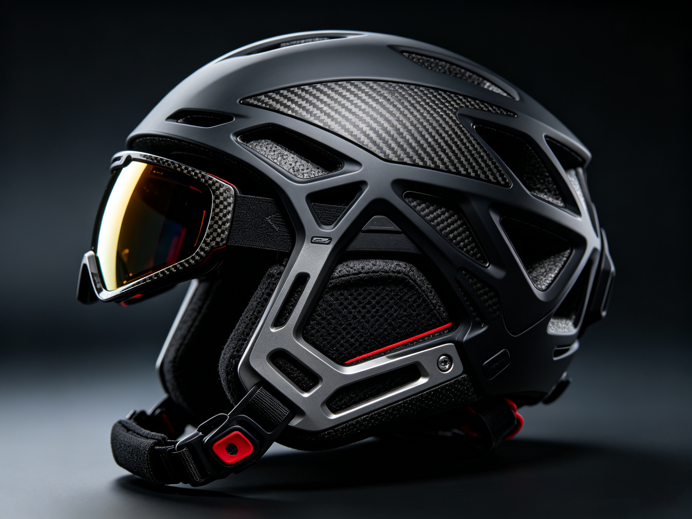 Ski equipment (helmet/snow goggles/fixer, etc.)，