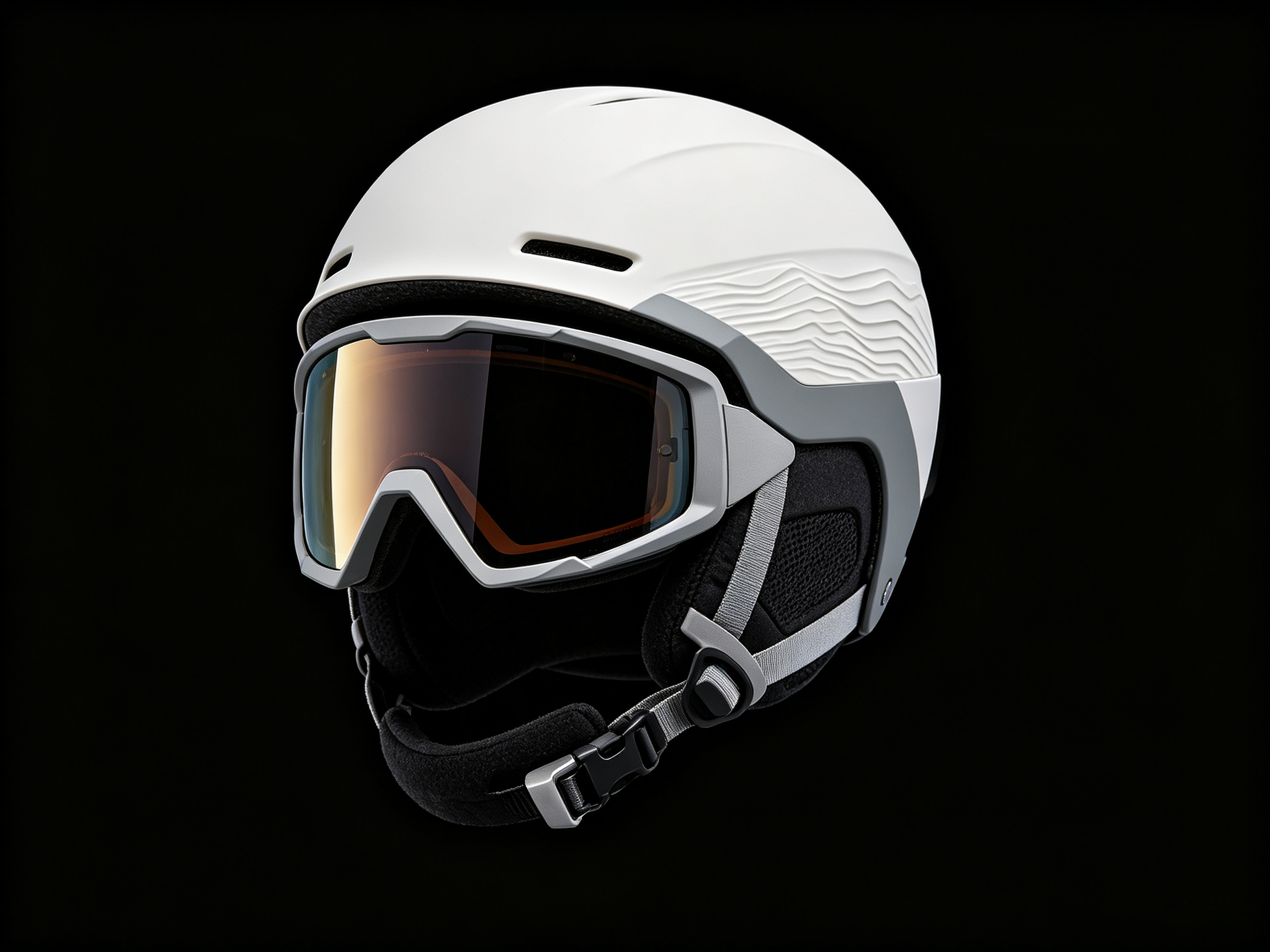 Ski equipment (helmet/snow goggles/fixer, etc.)，