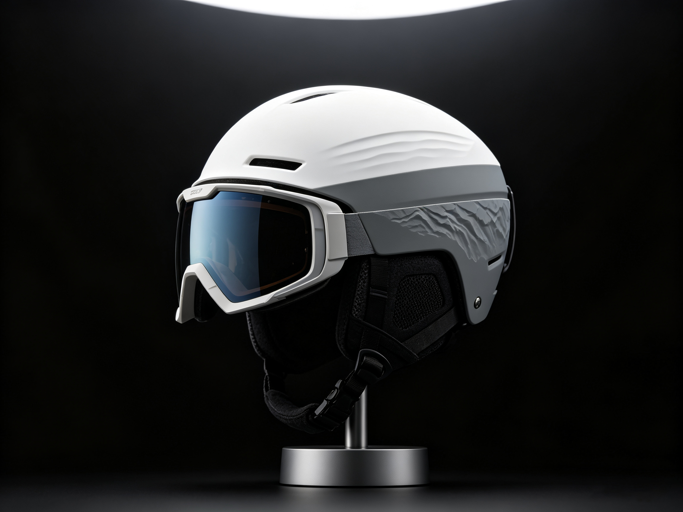 Ski equipment (helmet/snow goggles/fixer, etc.)，