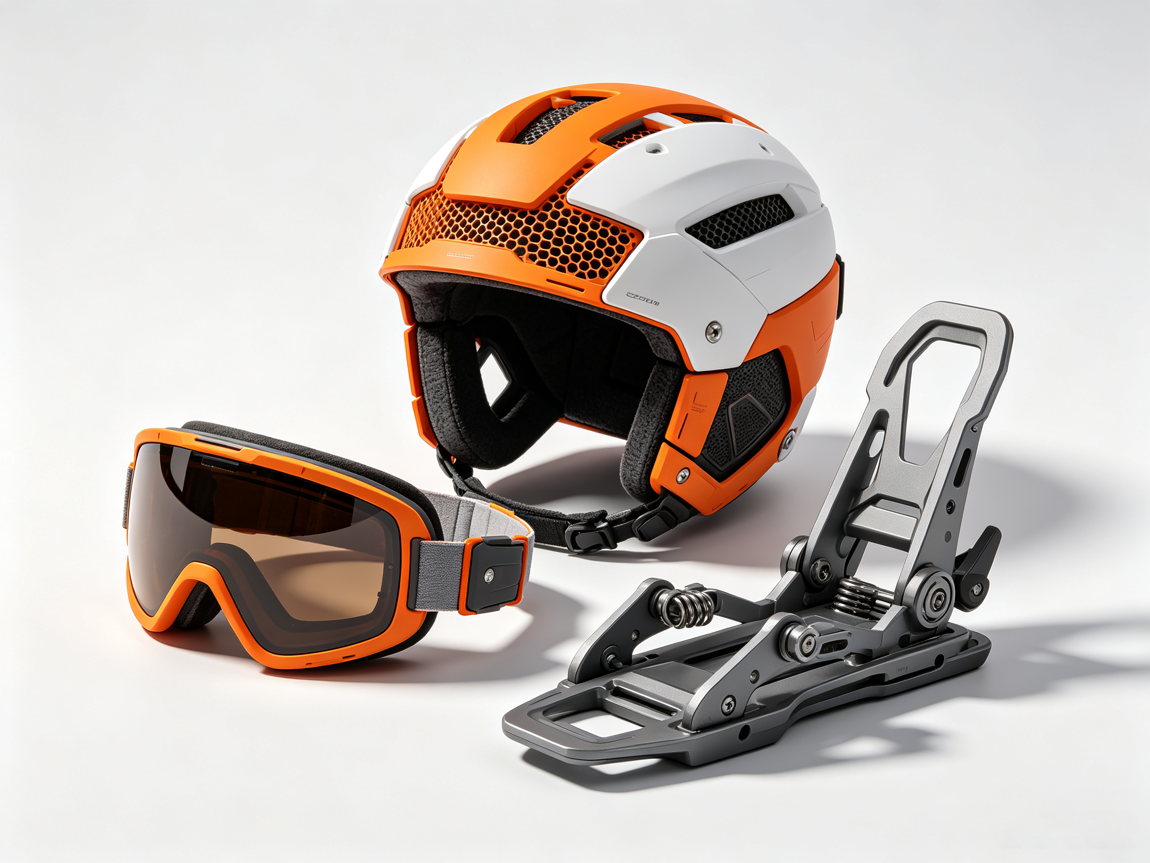 Skiing Equipment (Helmet/Ski Goggles/Bindings, etc.) 2，
