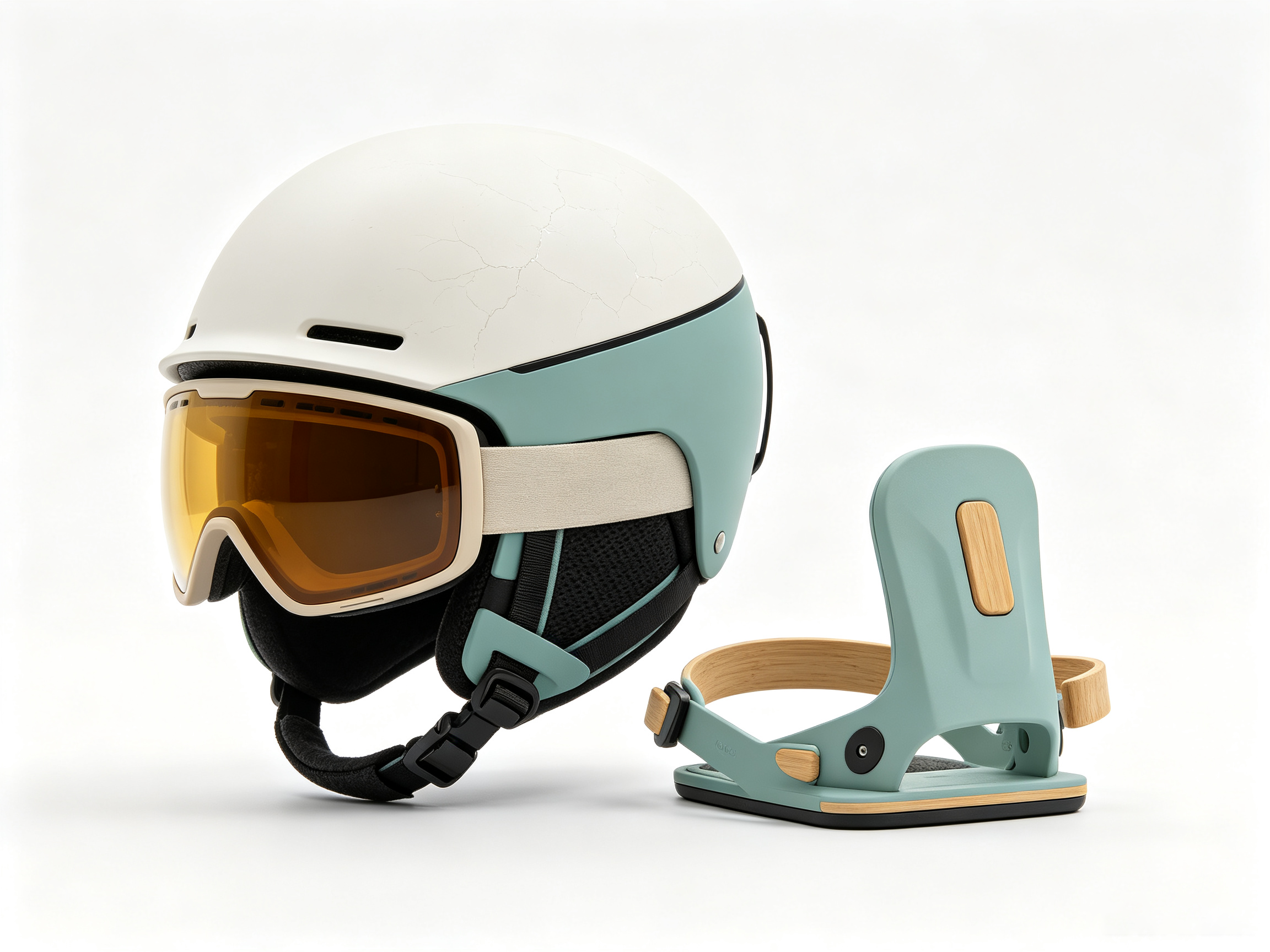 Skiing Equipment (Helmet/Ski Goggles/Bindings, etc.) 2，
