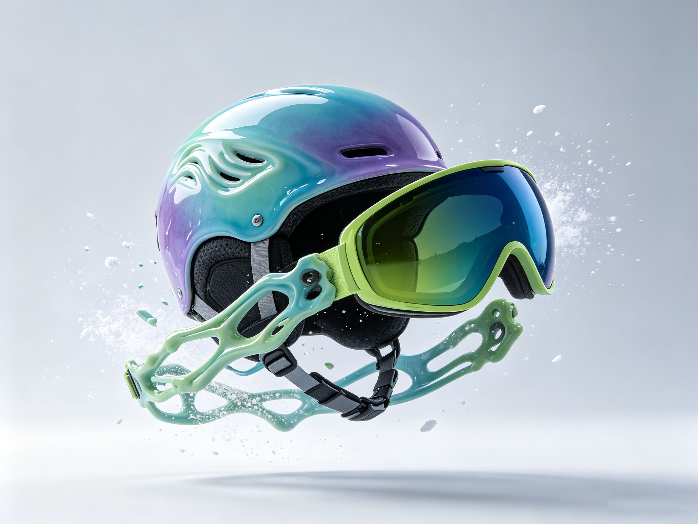 Skiing Equipment (Helmet/Ski Goggles/Bindings, etc.) 2，