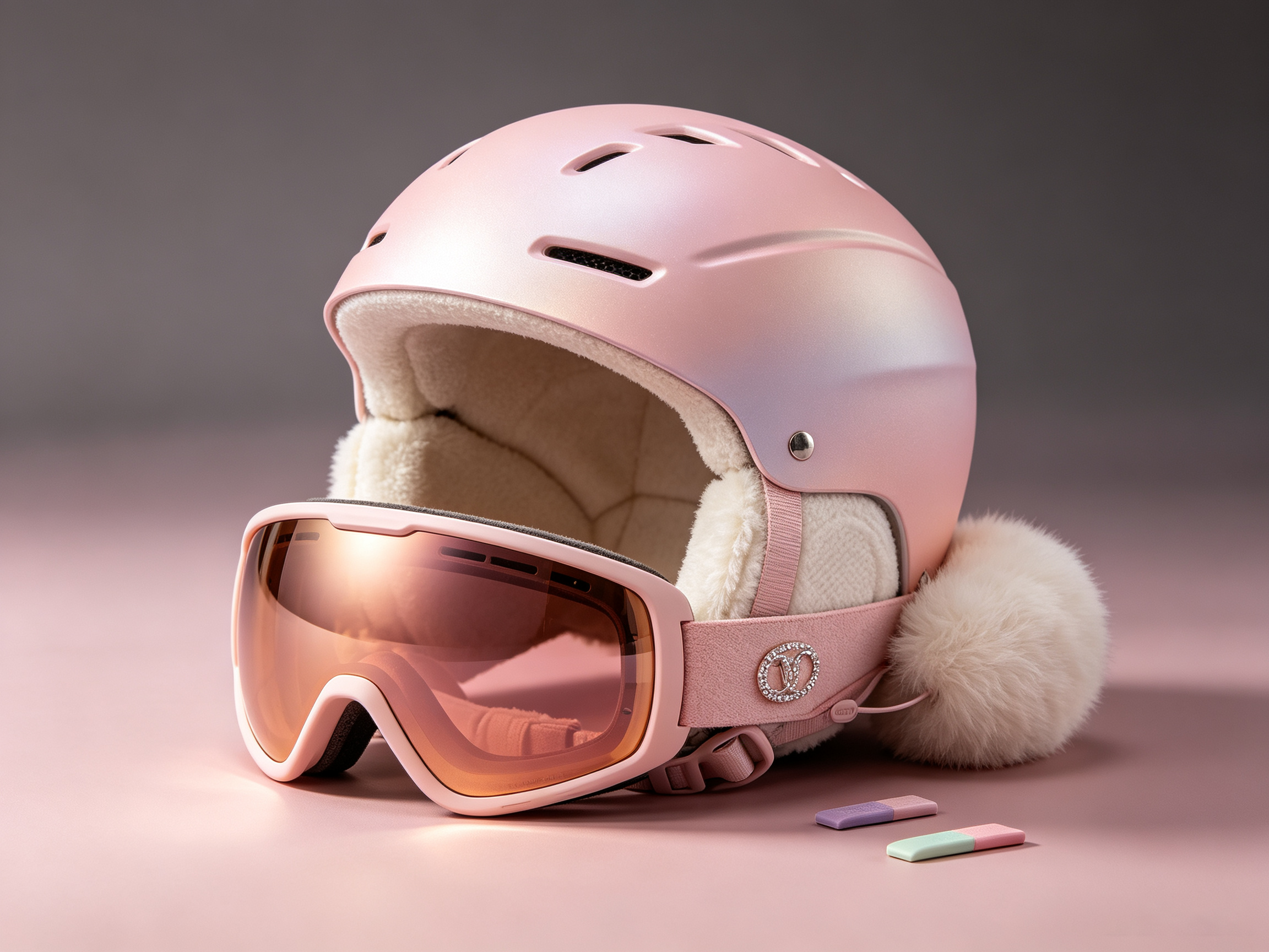 Skiing Equipment (Helmet/Ski Goggles/Bindings, etc.) 2，