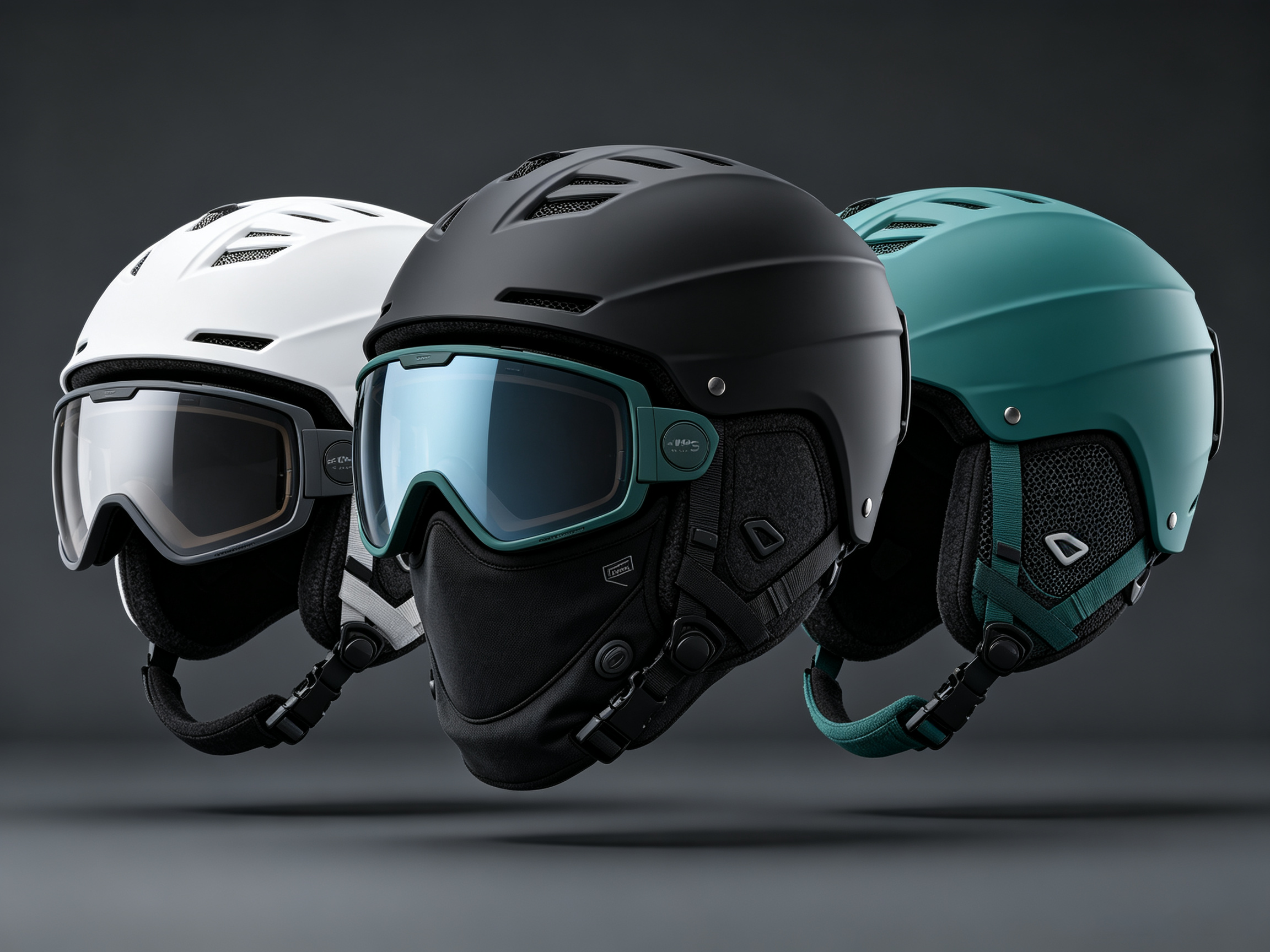 Skiing Equipment (Helmet/Ski Goggles/Bindings, etc.) 2，