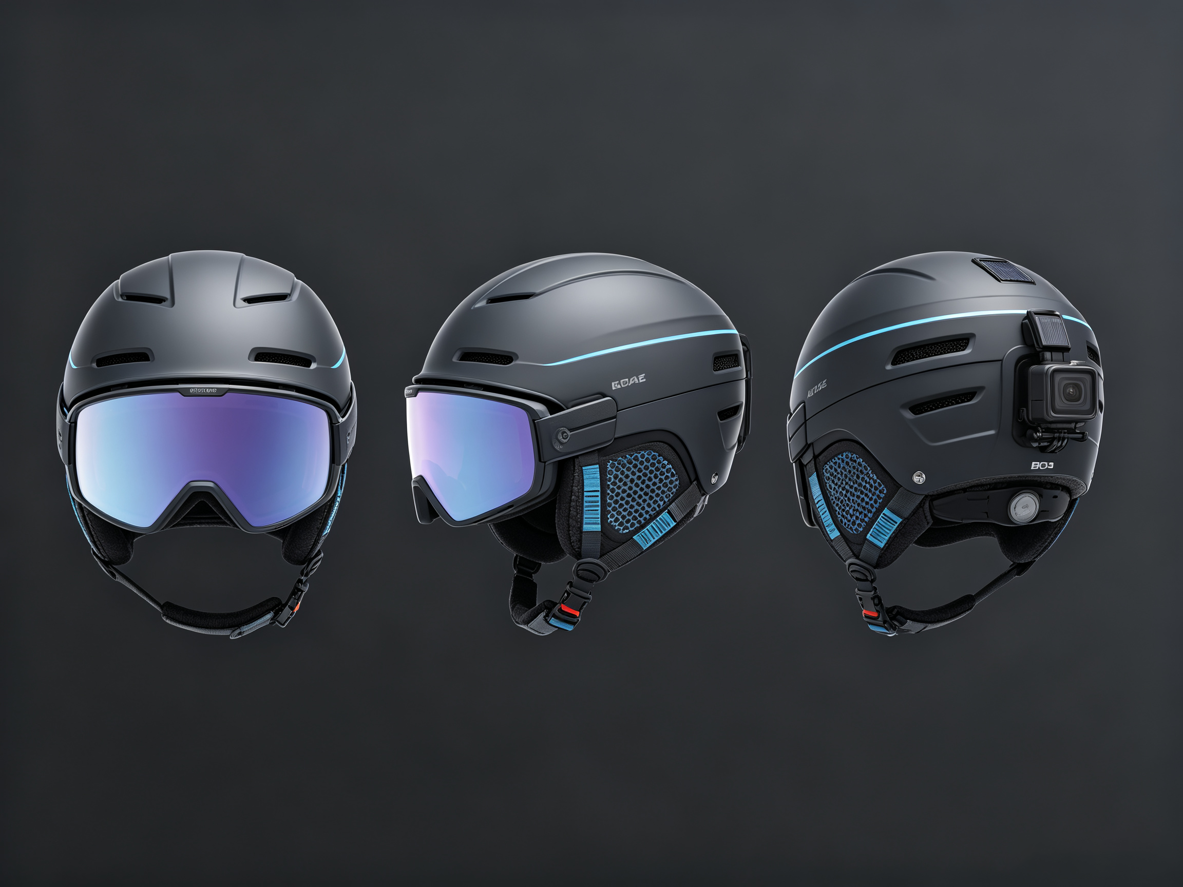 Skiing Equipment (Helmet/Ski Goggles/Bindings, etc.) 2，