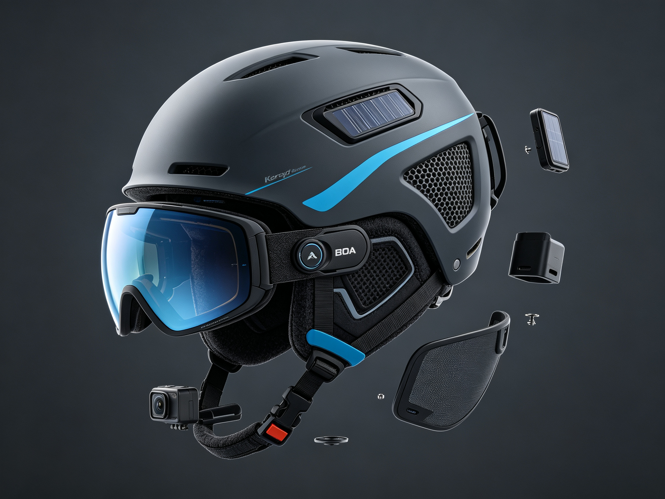 Skiing Equipment (Helmet/Ski Goggles/Bindings, etc.) 2，