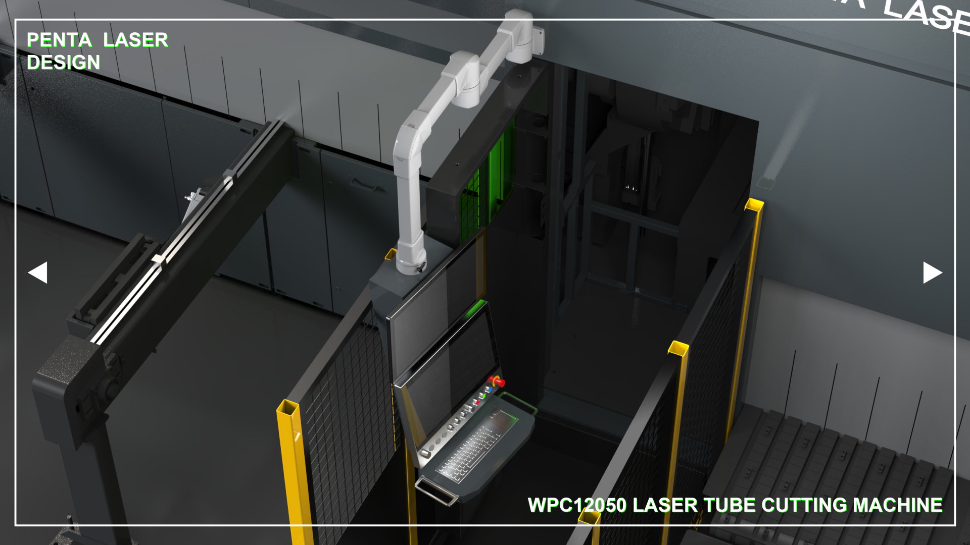 laser pipe cutting machine，