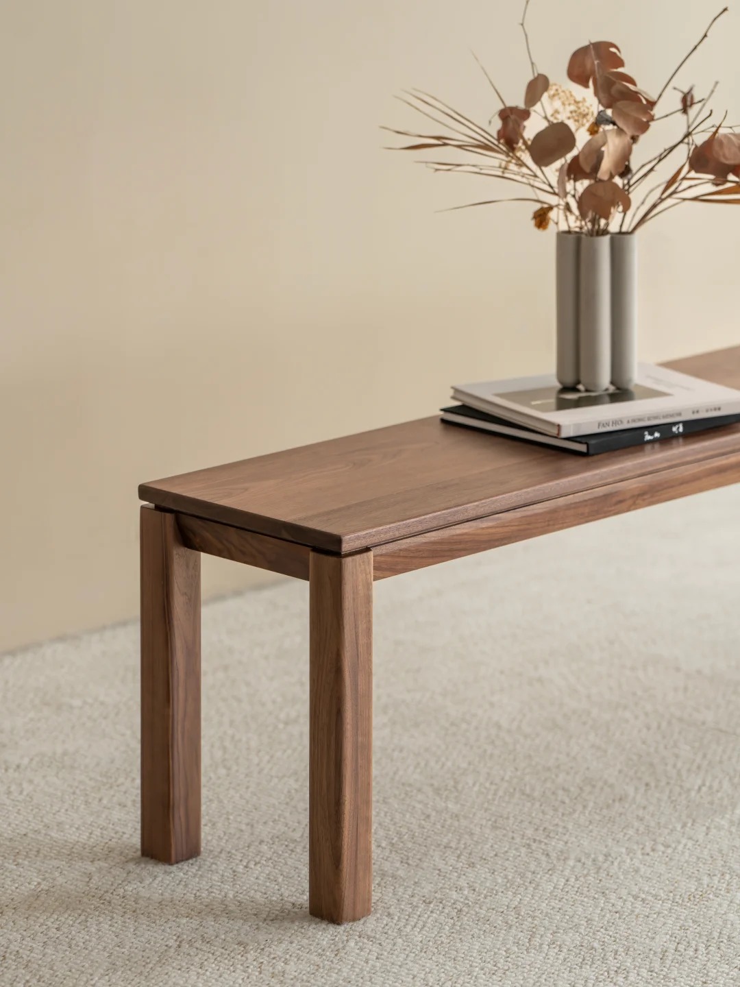 Black walnut furniture，Solid wood furniture，Original design，furniture design ，Solid wood dining table，Large board table，Residential Furniture，