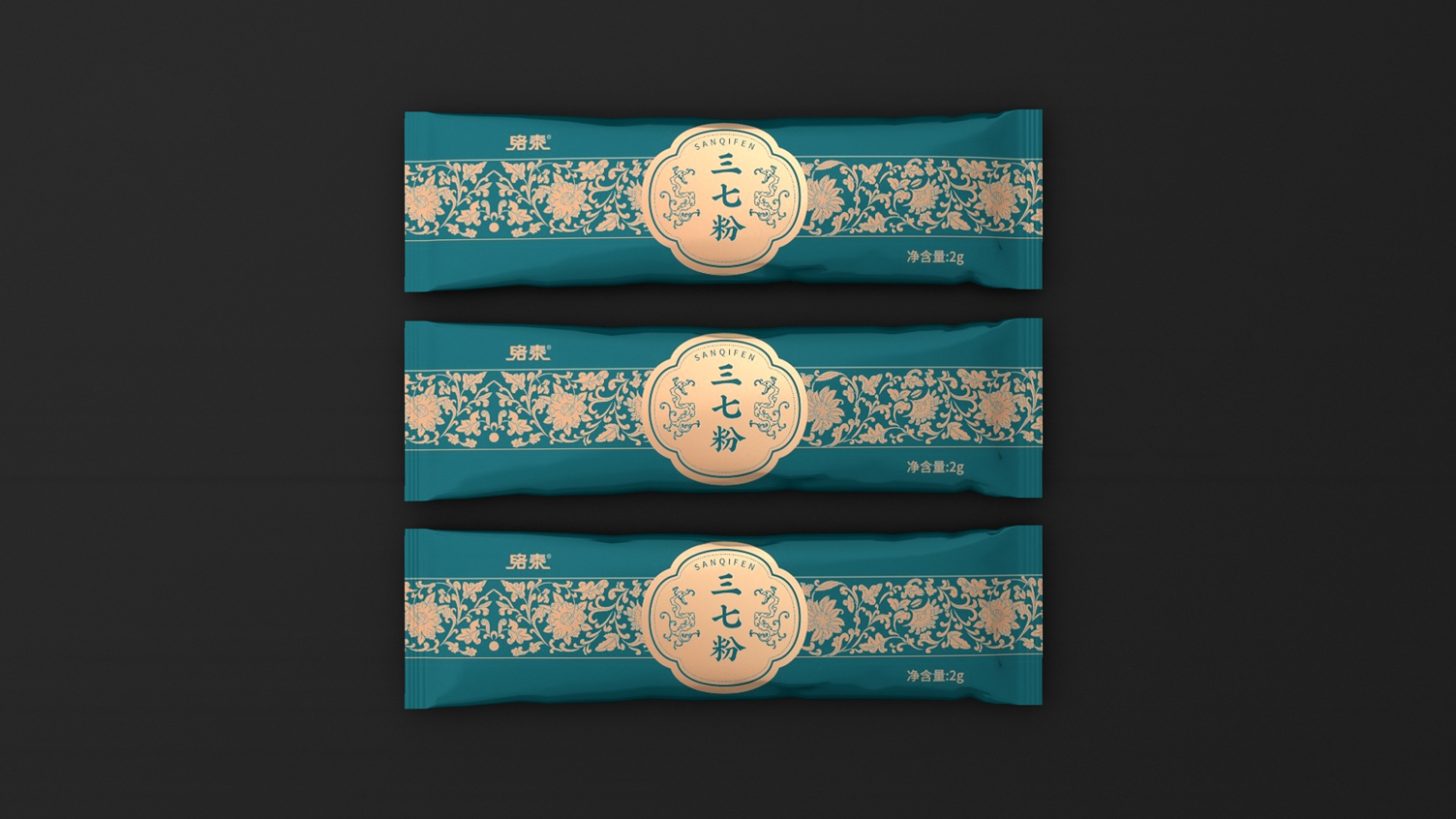 Packaging Design of Sanqi Powder，Tonic gift box packaging design，Packaging Design of Drug and Food Homologous Products，