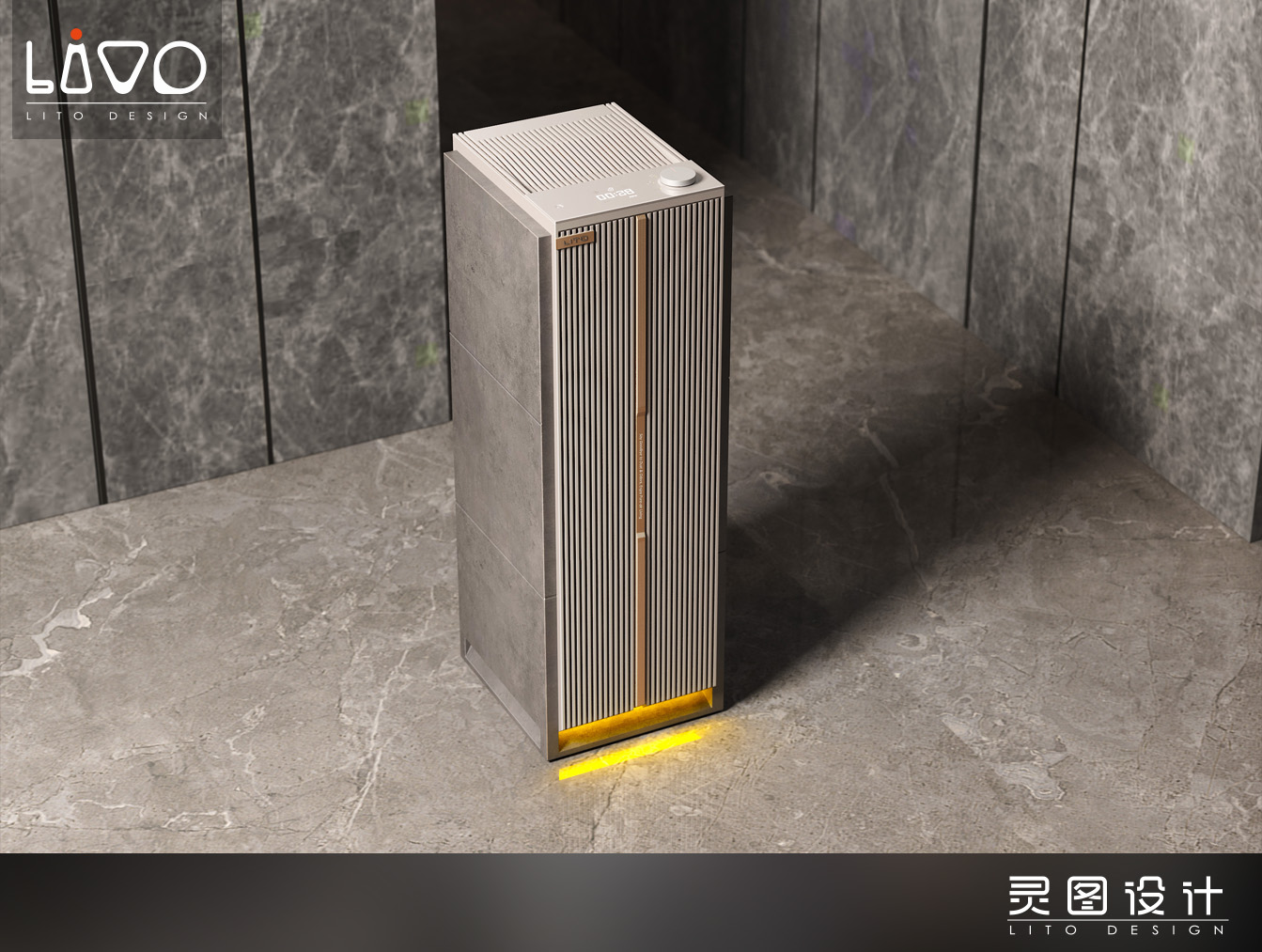 air cleaner，#Industrial Design，#Product design，# High-end appliances，# Spirit diagram design，# High-value small appliances，# Vertical appliances，#Appearance design，