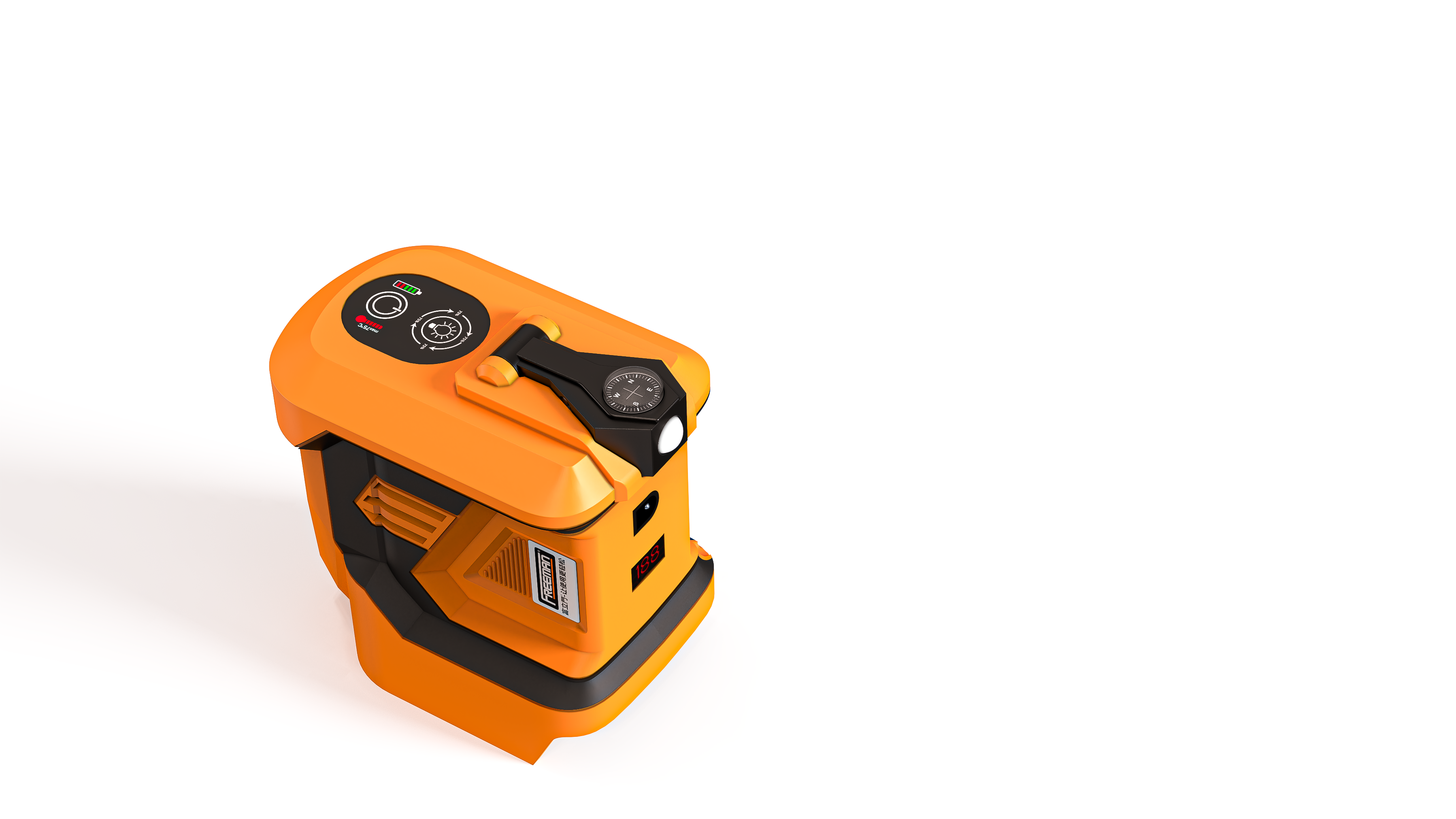 industrial design，inverter，Outdoor power supply，portable source，camping outfit，Hardcore tooling，