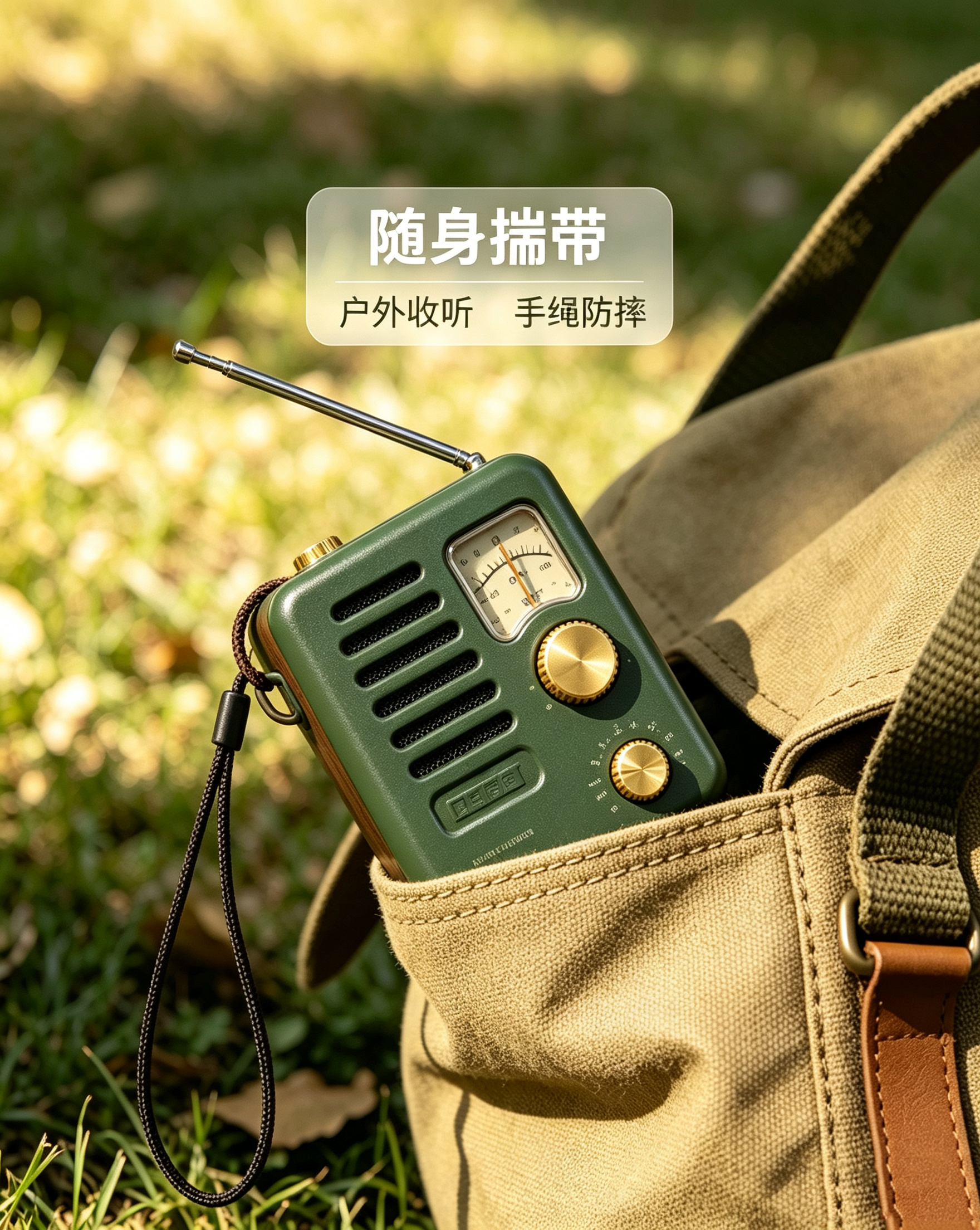 Retro radio appearance design ------ nostalgic lovers，
