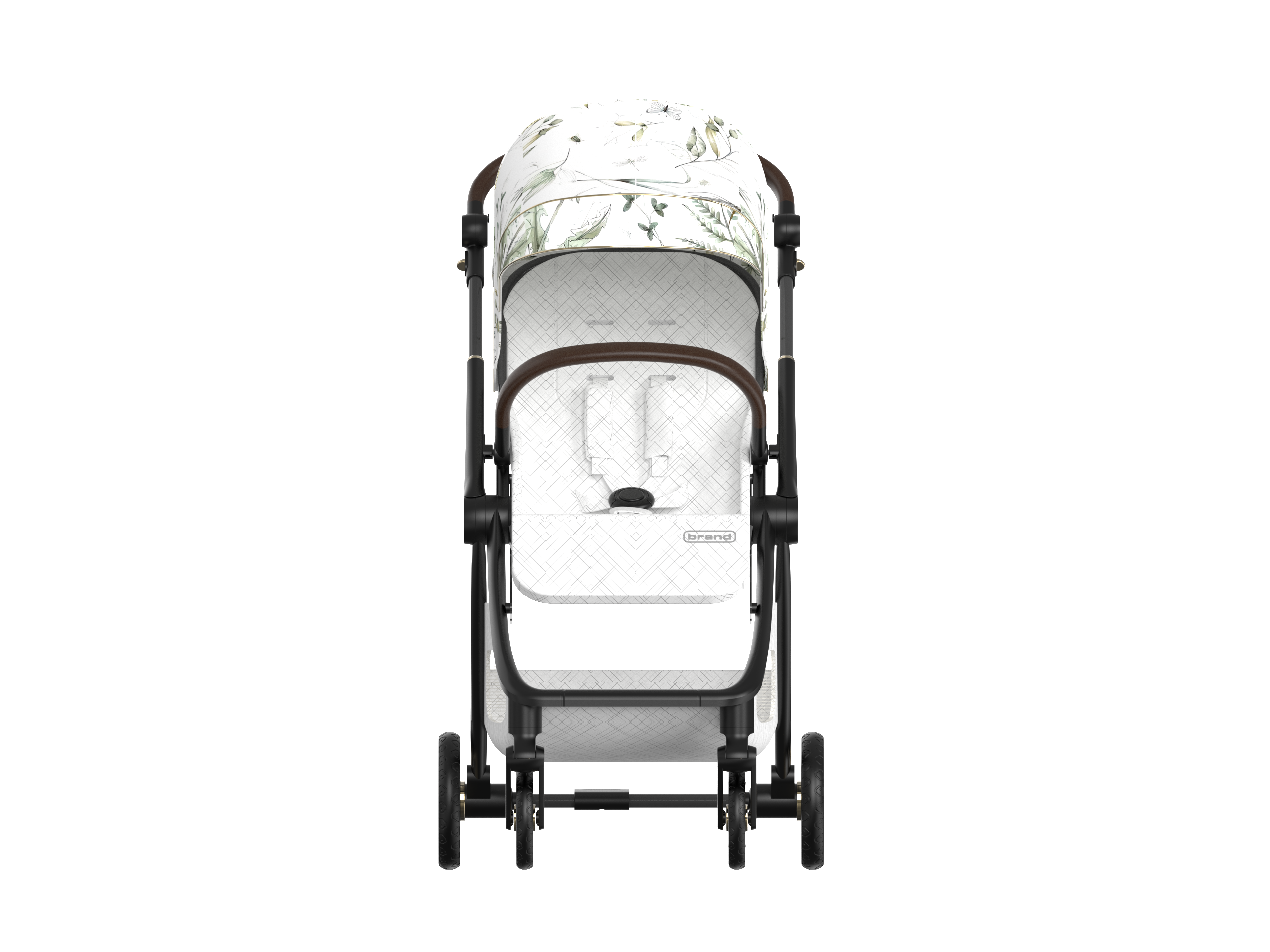 Exterior Design Portable Cart Light Luxury Maternal and Infant Travel Products，