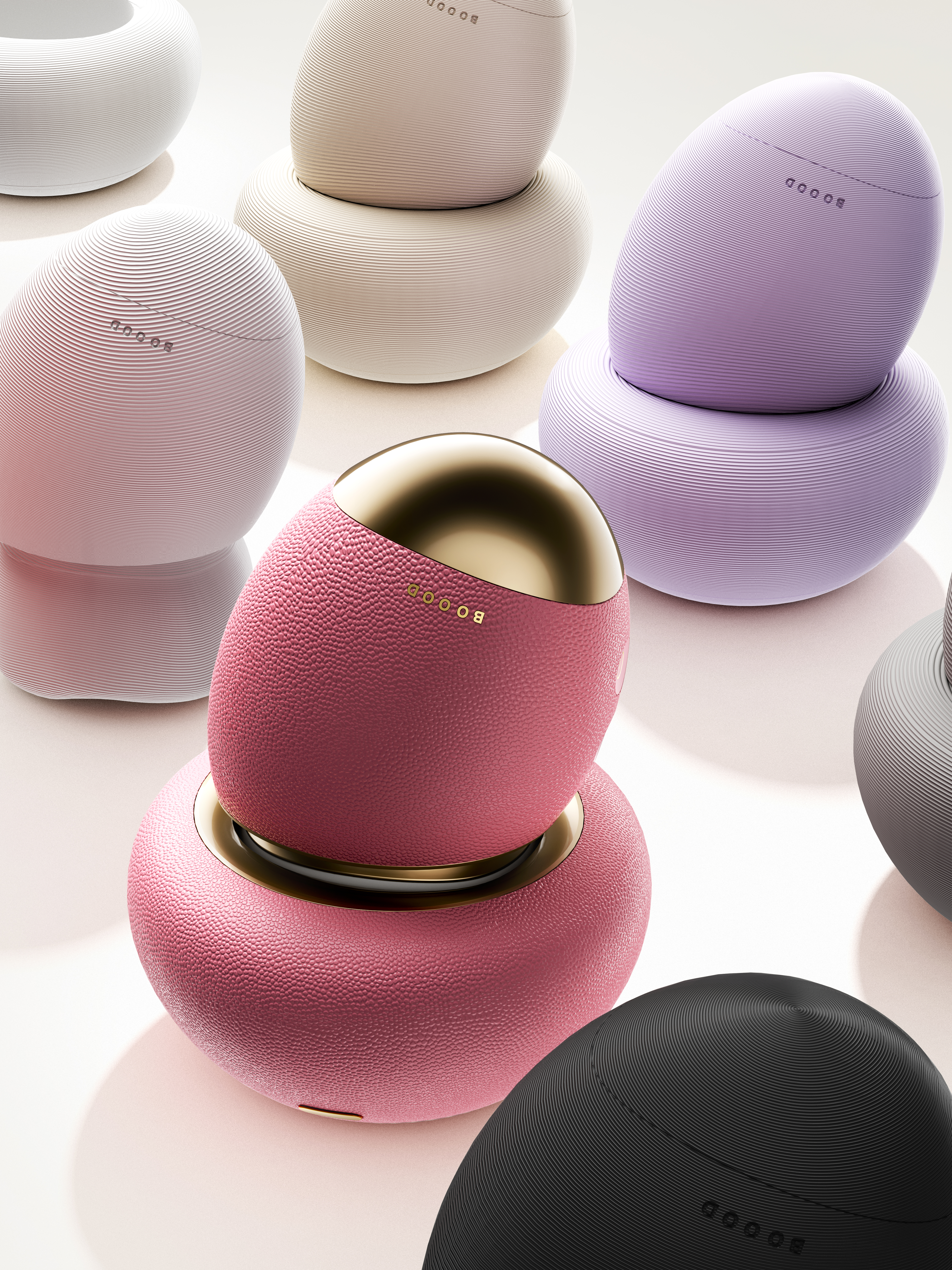 Open the door and see Xi Design Bureau，industrial design，product design，Appearance design，Designed for women，Art on the dresser，Female products，Aesthetic design，