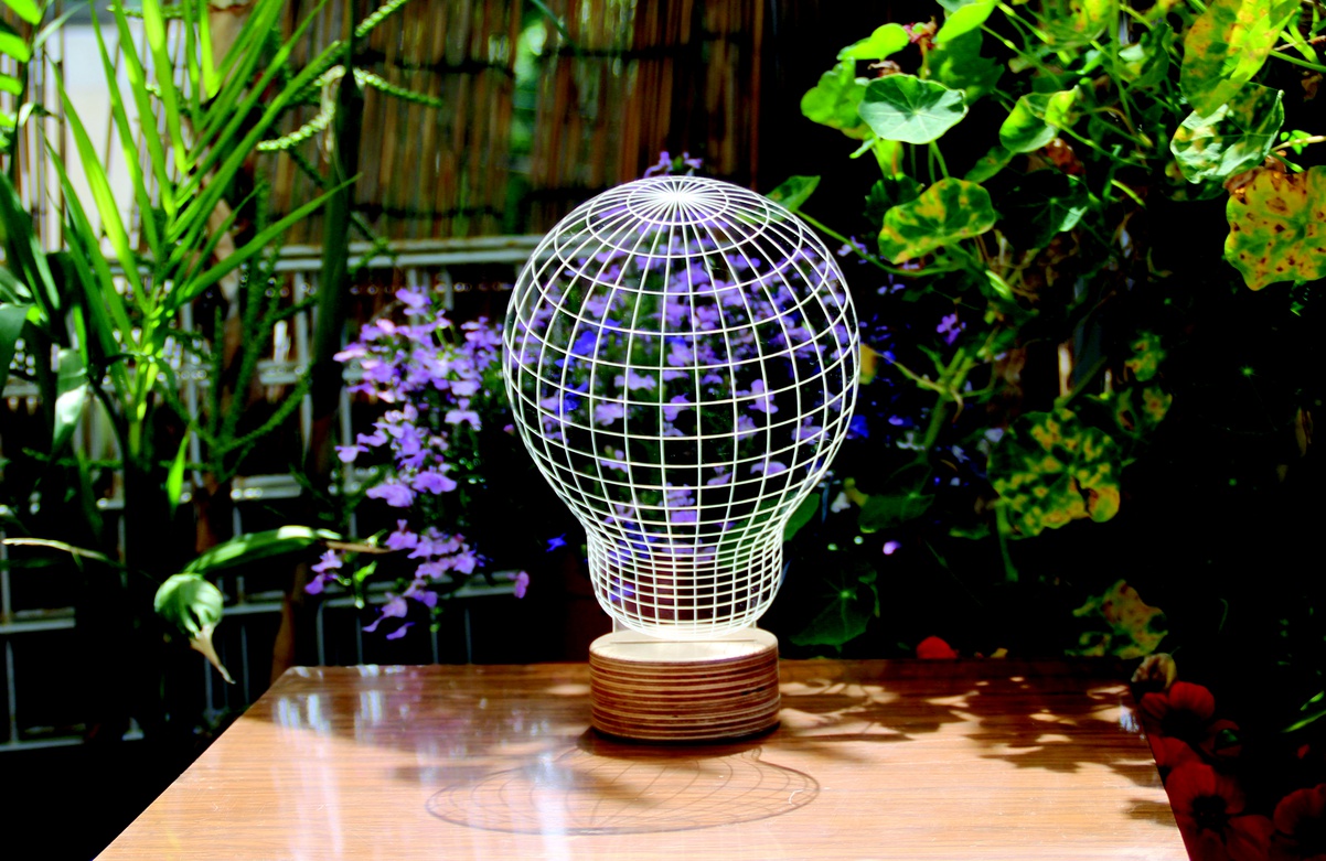 Planar 3D，LED lamp，Cheha，