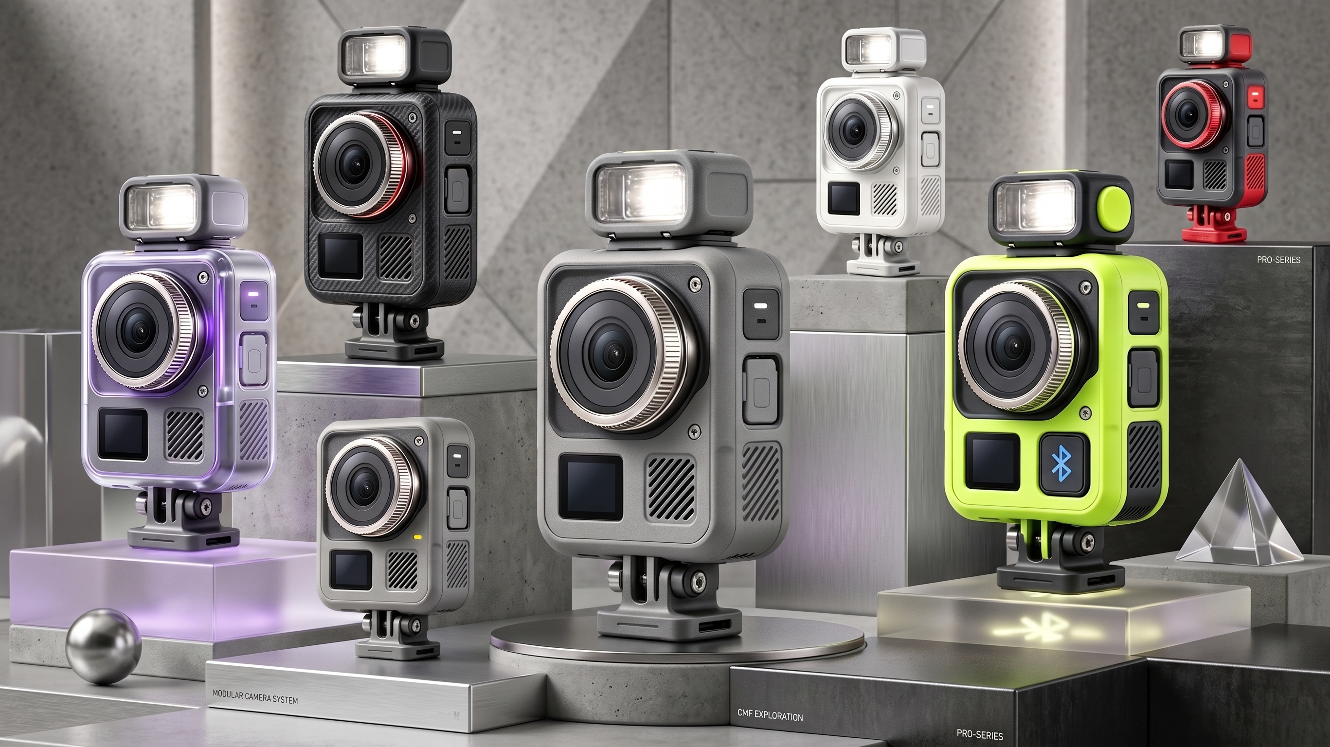 modularization，Mobile intelligence，Motion camera，