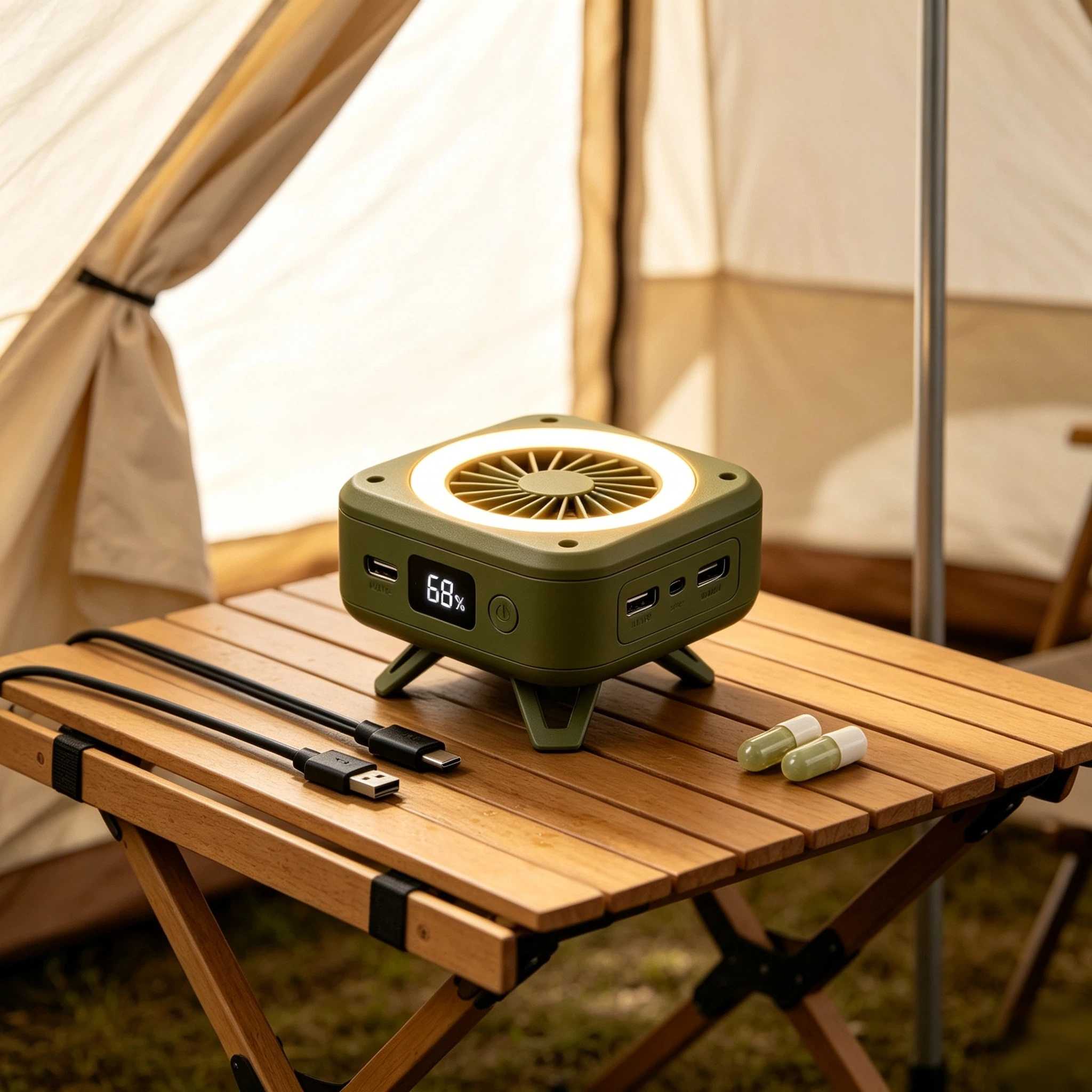 portable battery，outdoors，Mosquito control，Atmosphere lamp，multi-function，