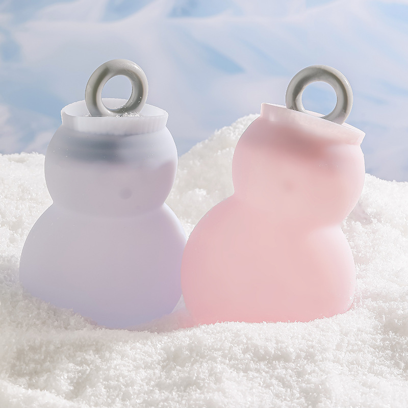 snowman，christmas，Silicone hot water bag，Cartoon，